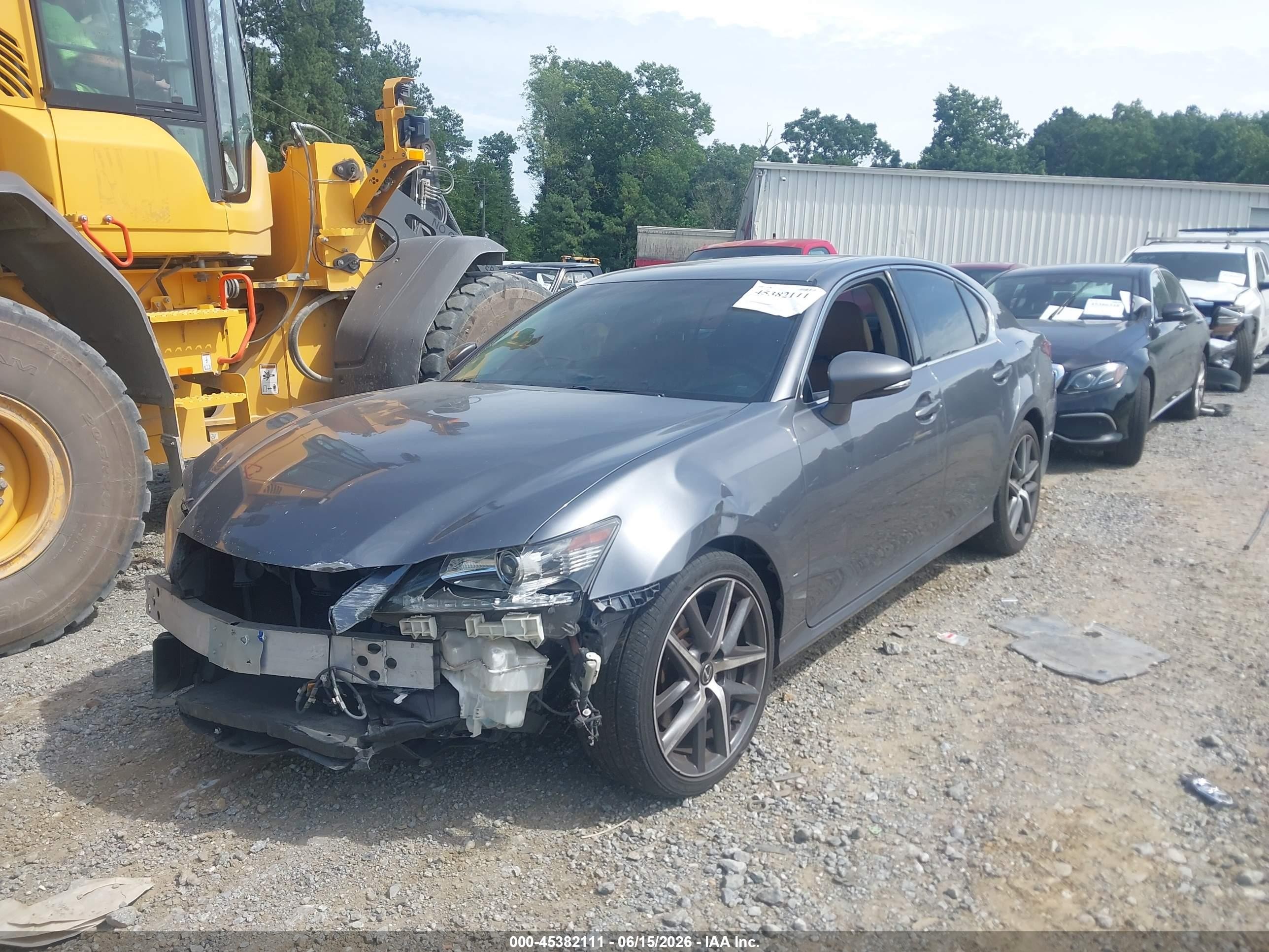 2013 Lexus Gs 350   Серый vin: JTHBE1BL5D5008335