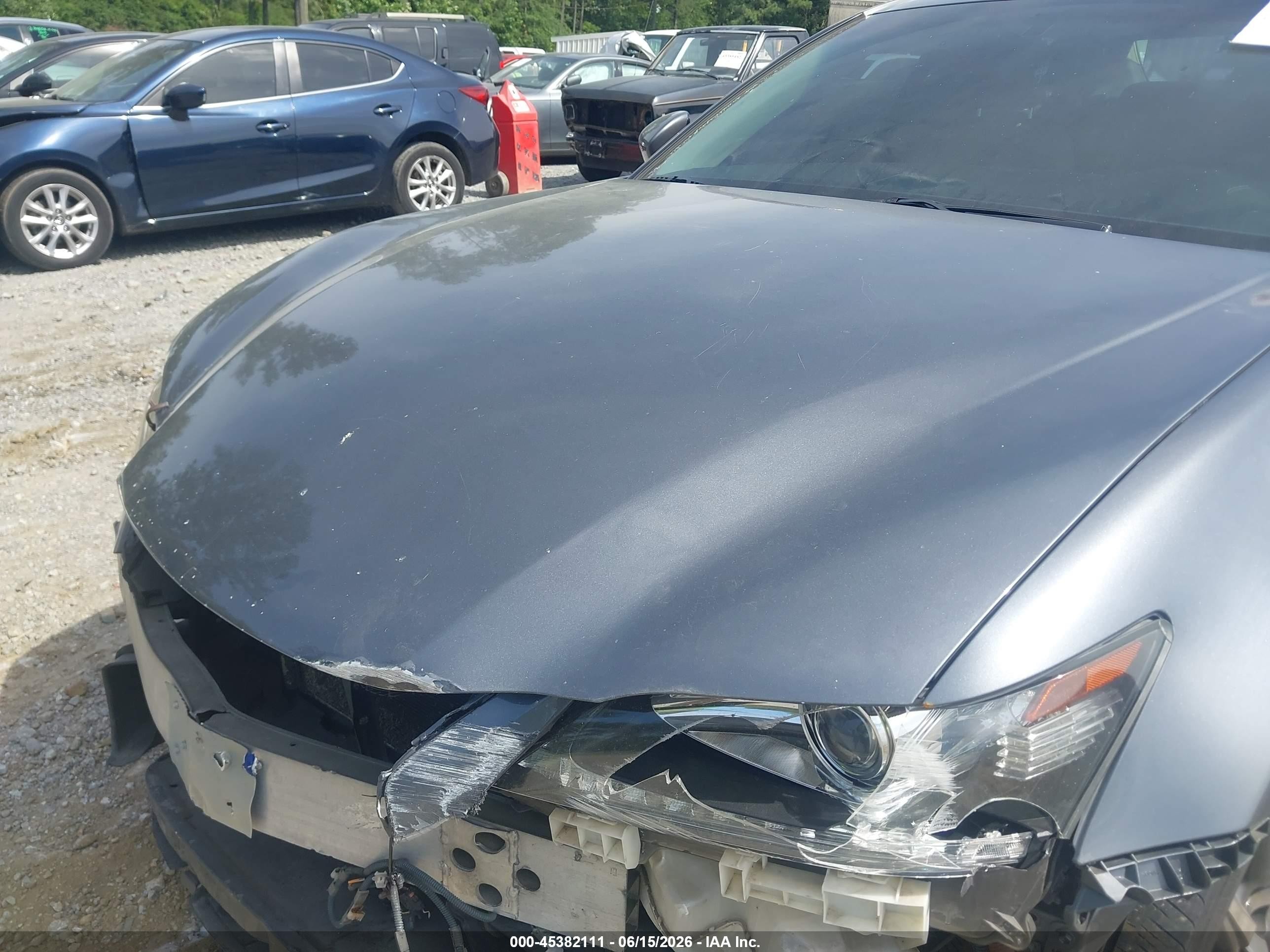 2013 Lexus Gs 350   Серый vin: JTHBE1BL5D5008335