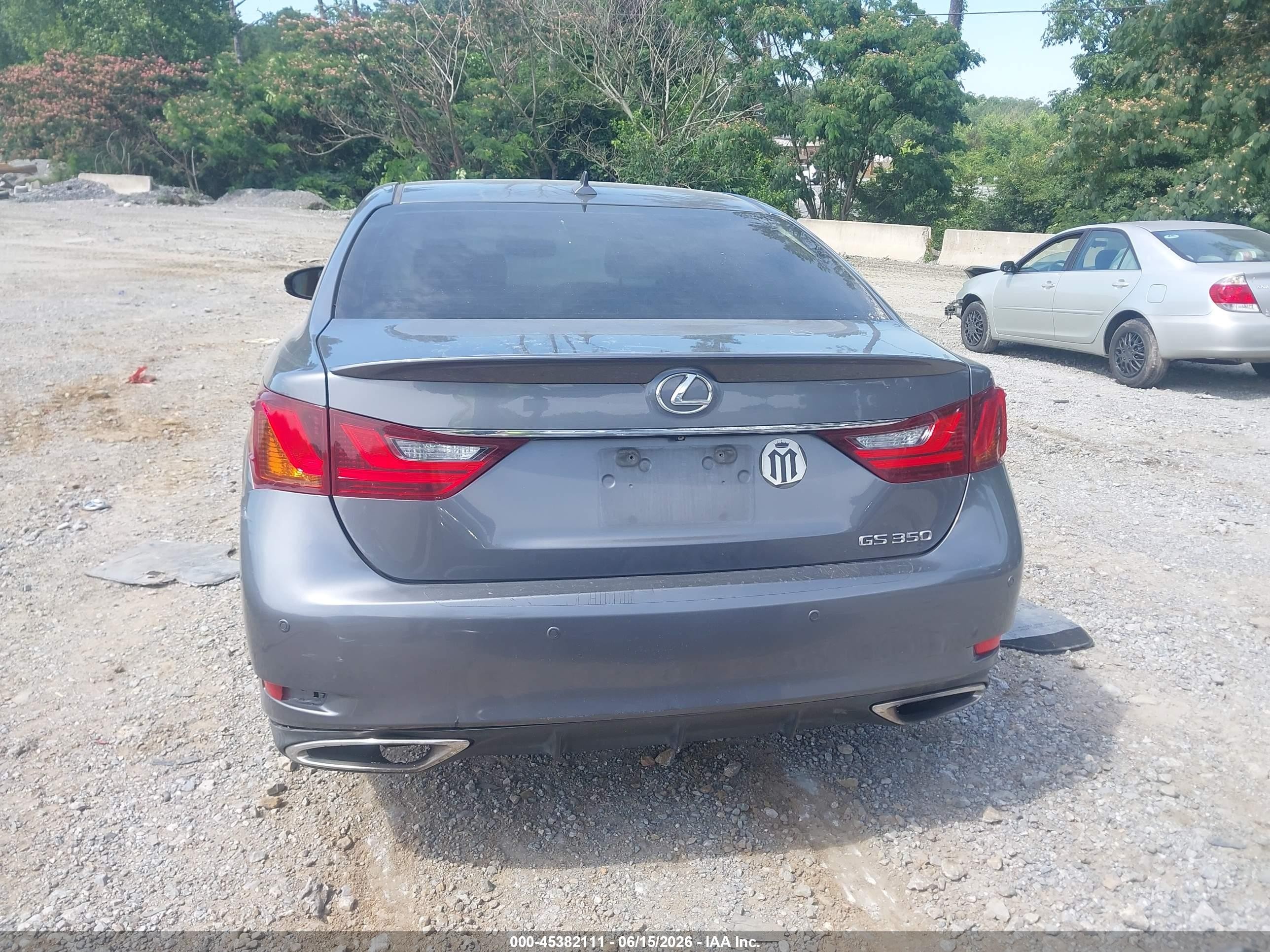 2013 Lexus Gs 350   Серый vin: JTHBE1BL5D5008335
