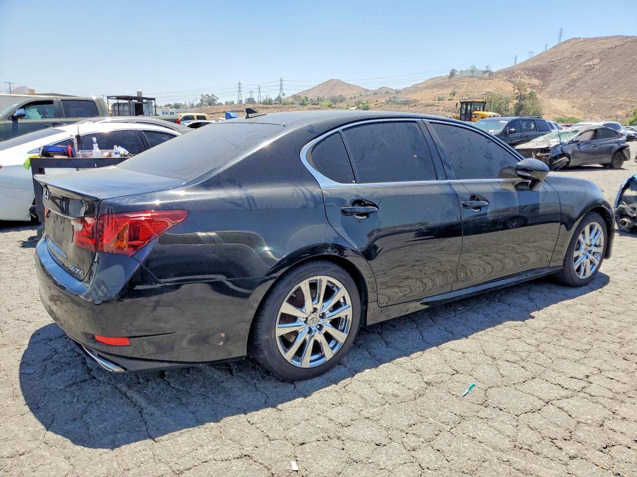 2013 Lexus Gs 350 Black vin: JTHBE1BL5D5015088
