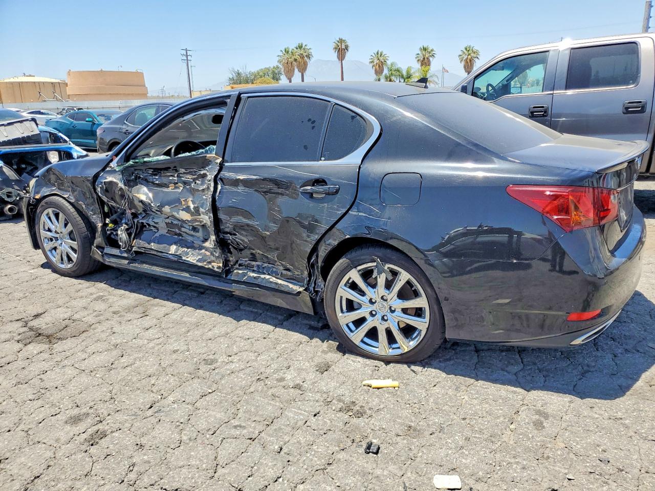 2013 Lexus Gs 350 Black vin: JTHBE1BL5D5015088