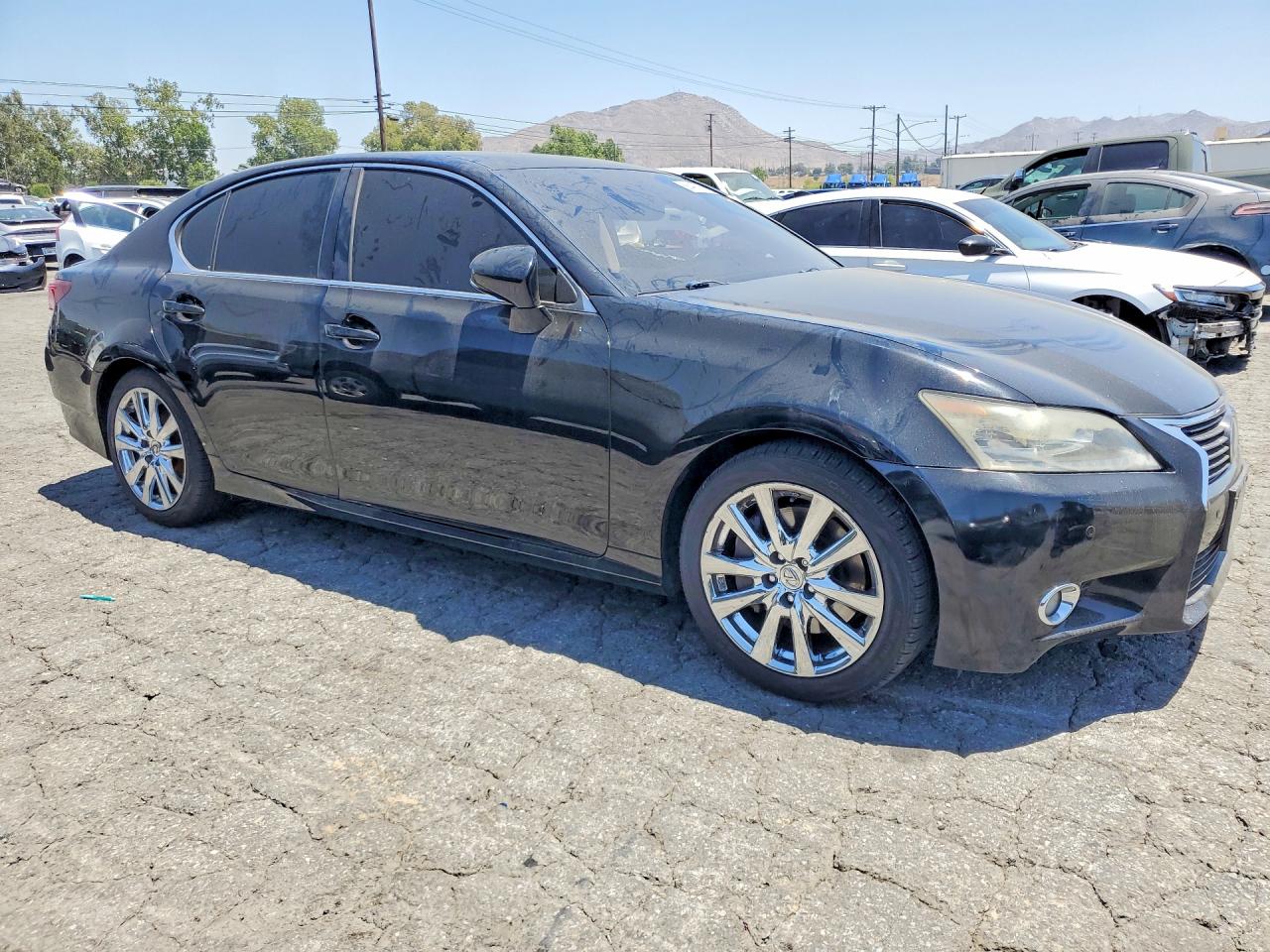 2013 Lexus Gs 350 Black vin: JTHBE1BL5D5015088