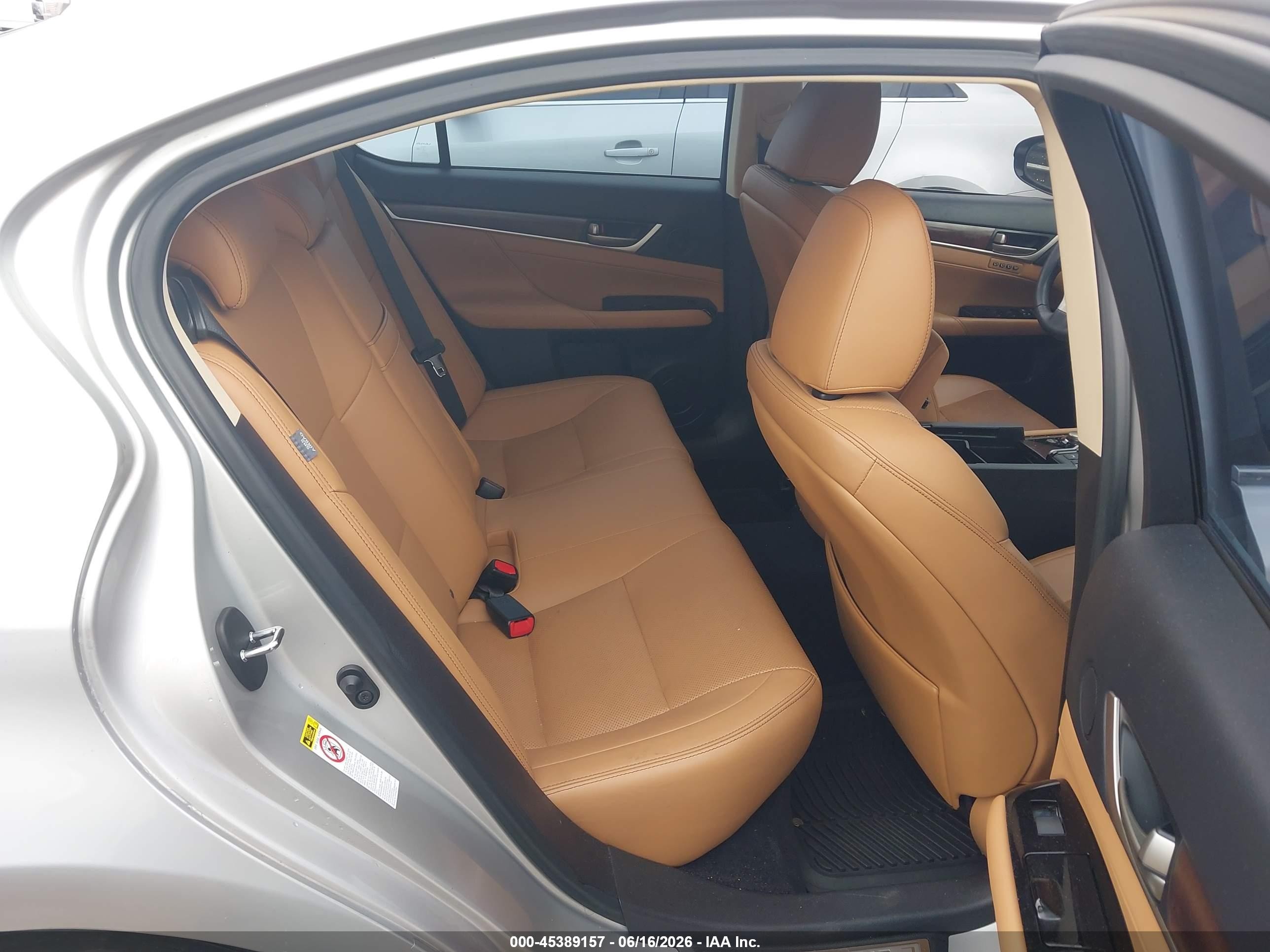 2013 Lexus Gs 350   Silver vin: JTHBE1BL5D5016211