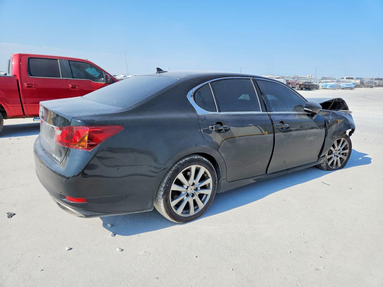 2013 Lexus Gs 350 Black vin: JTHBE1BL5D5022946