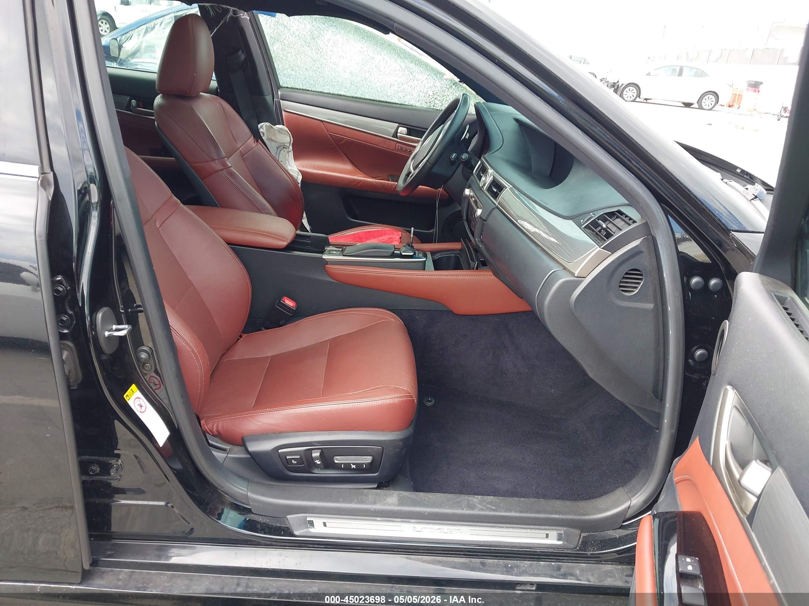 2013 Lexus Gs 350   Black vin: JTHBE1BL5D5023384
