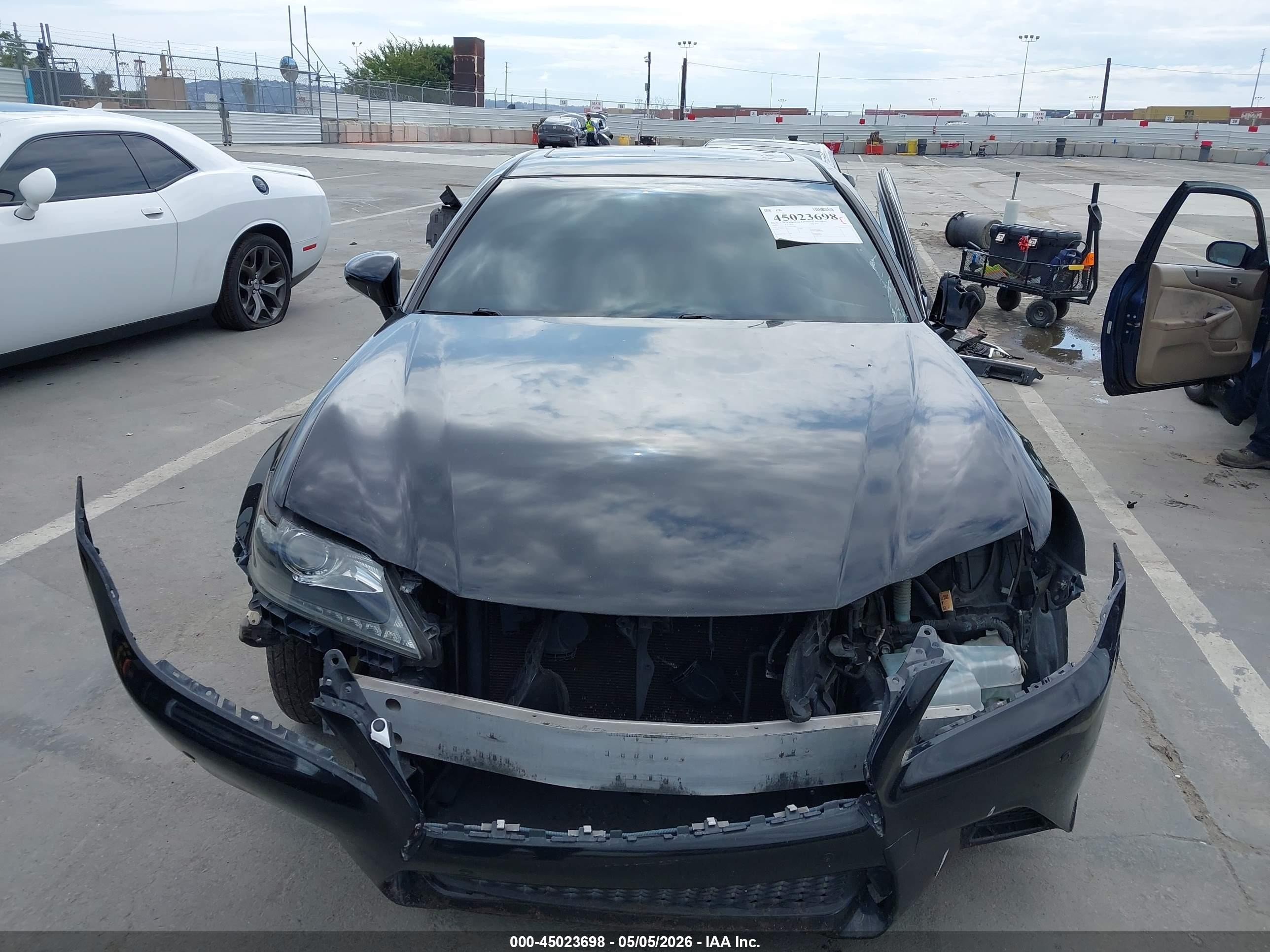 2013 Lexus Gs 350   Black vin: JTHBE1BL5D5023384