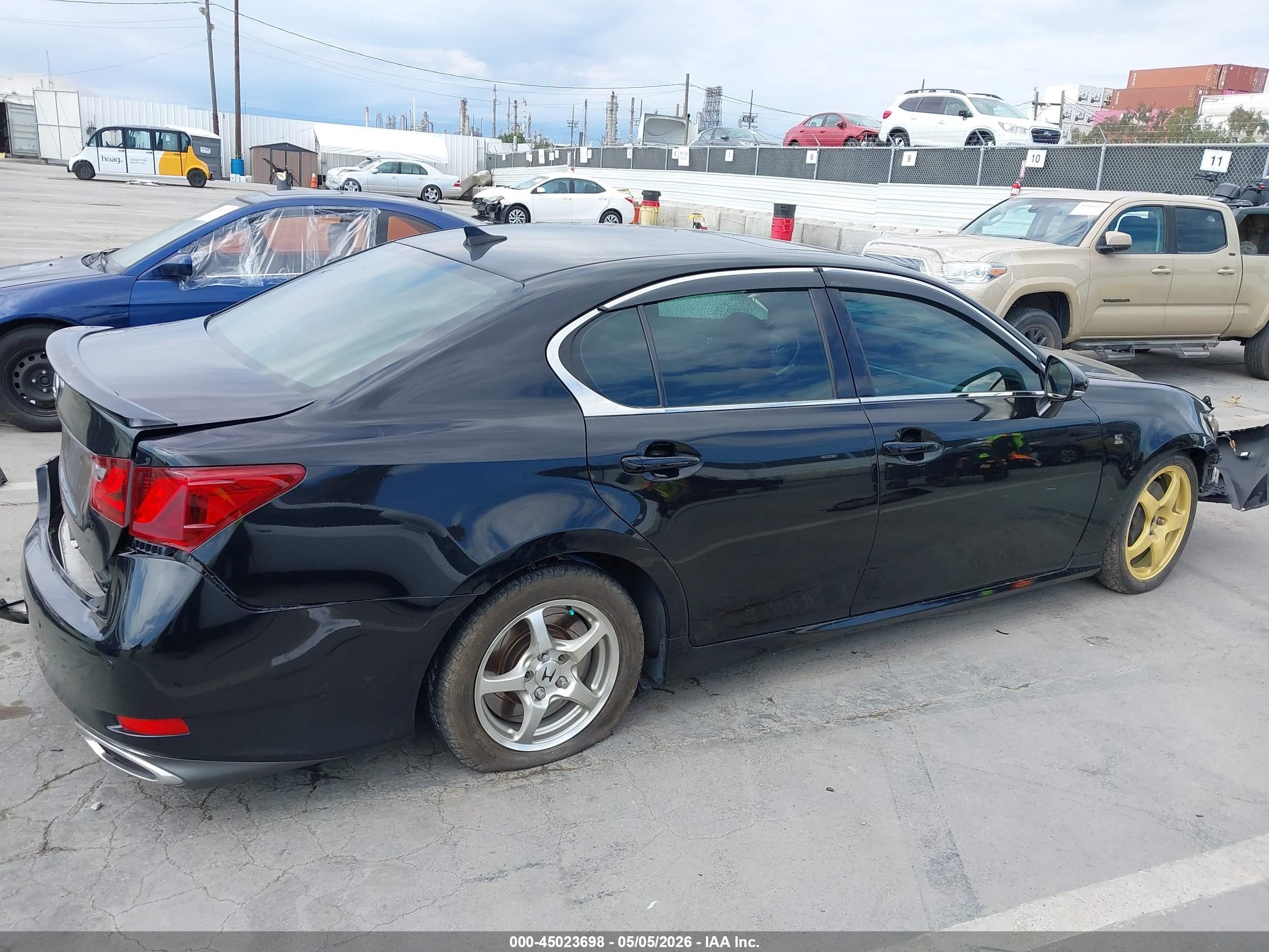 2013 Lexus Gs 350   Black vin: JTHBE1BL5D5023384
