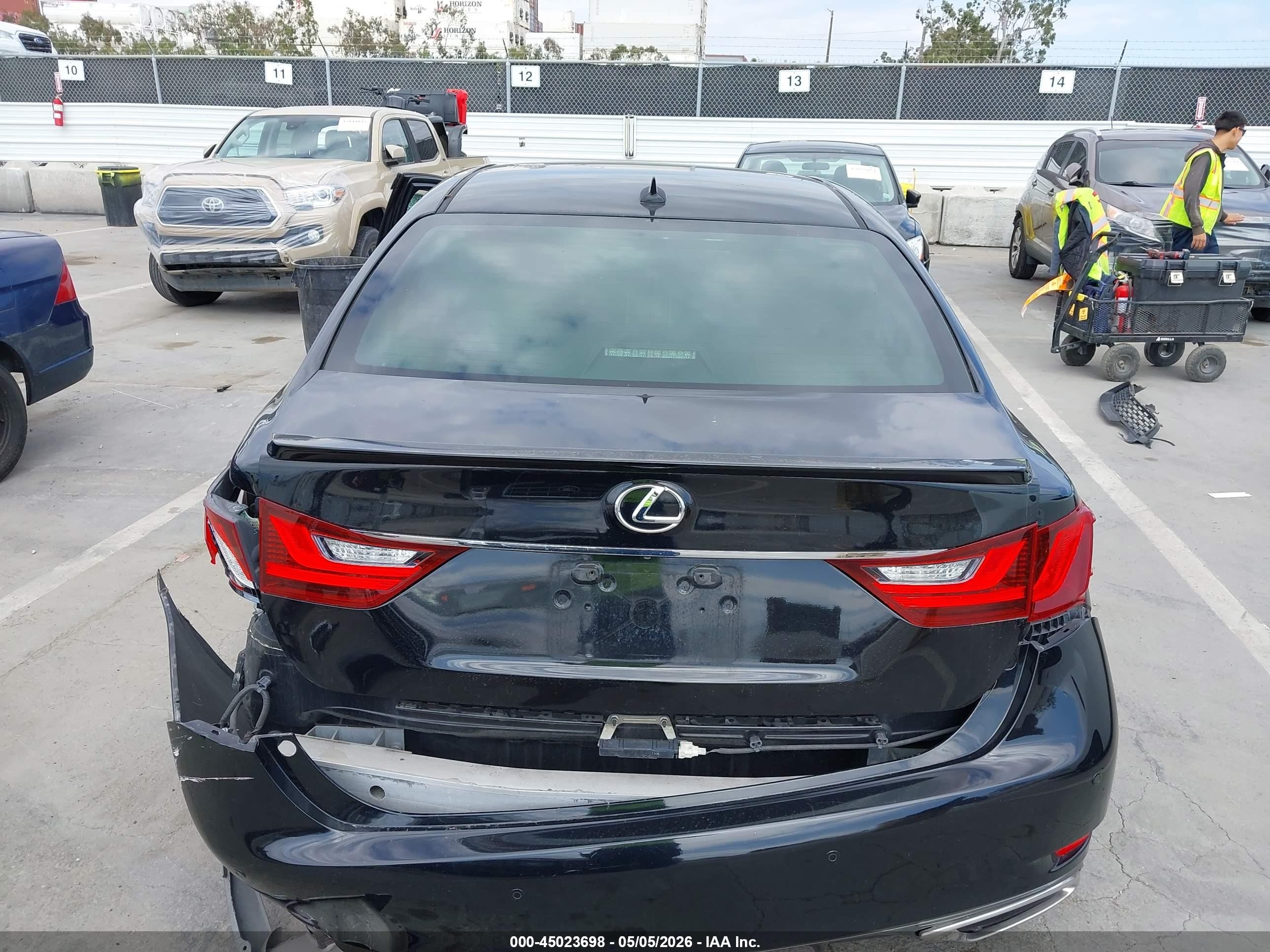 2013 Lexus Gs 350   Black vin: JTHBE1BL5D5023384