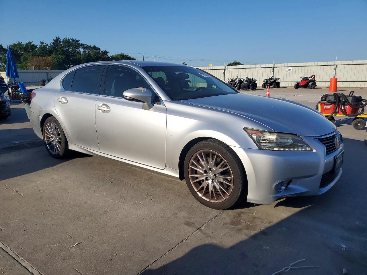 2014 Lexus Gs 350 Silver vin: JTHBE1BL5E5029218