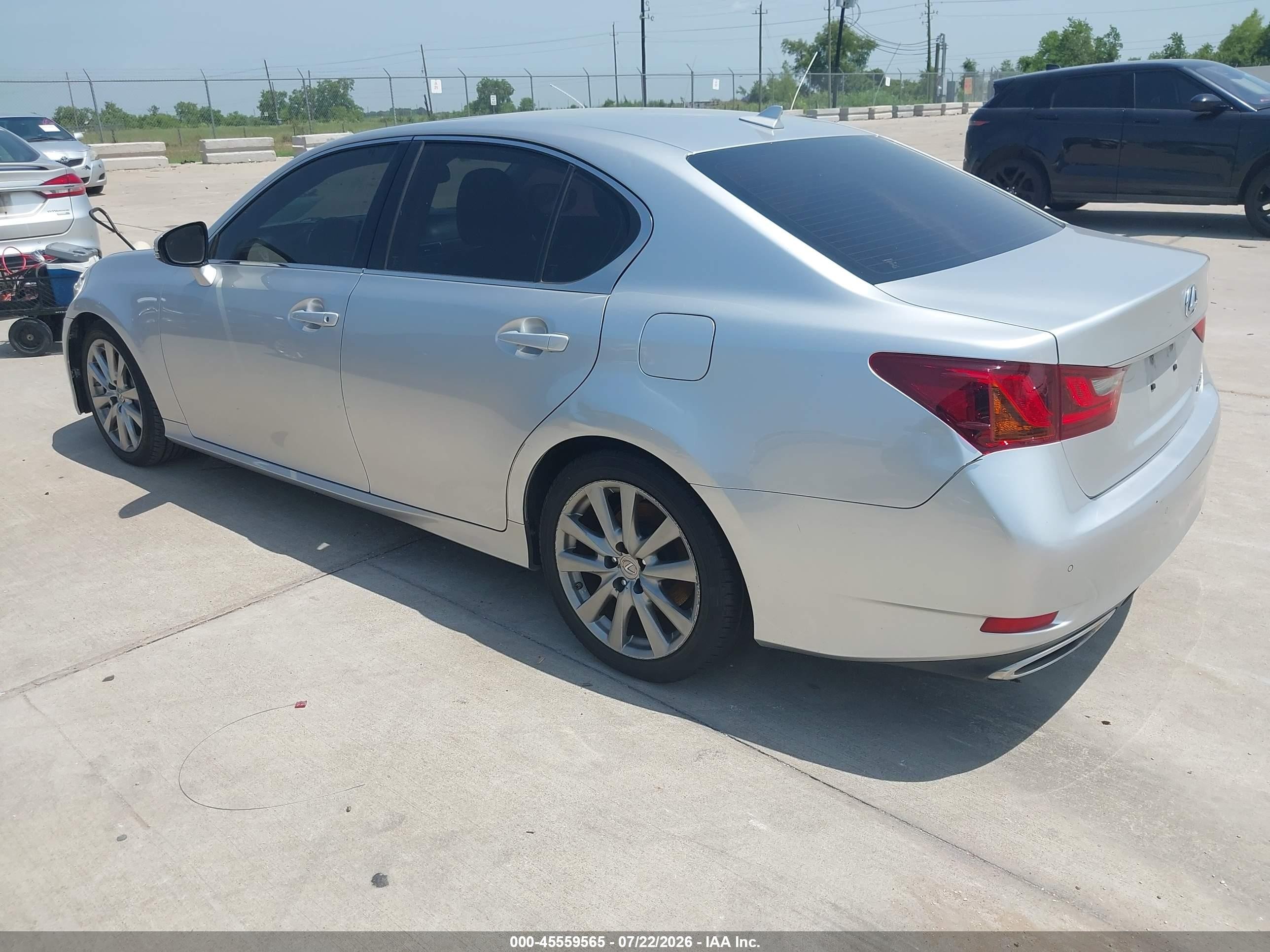 2014 Lexus Gs 350   Серебряный vin: JTHBE1BL5E5031504