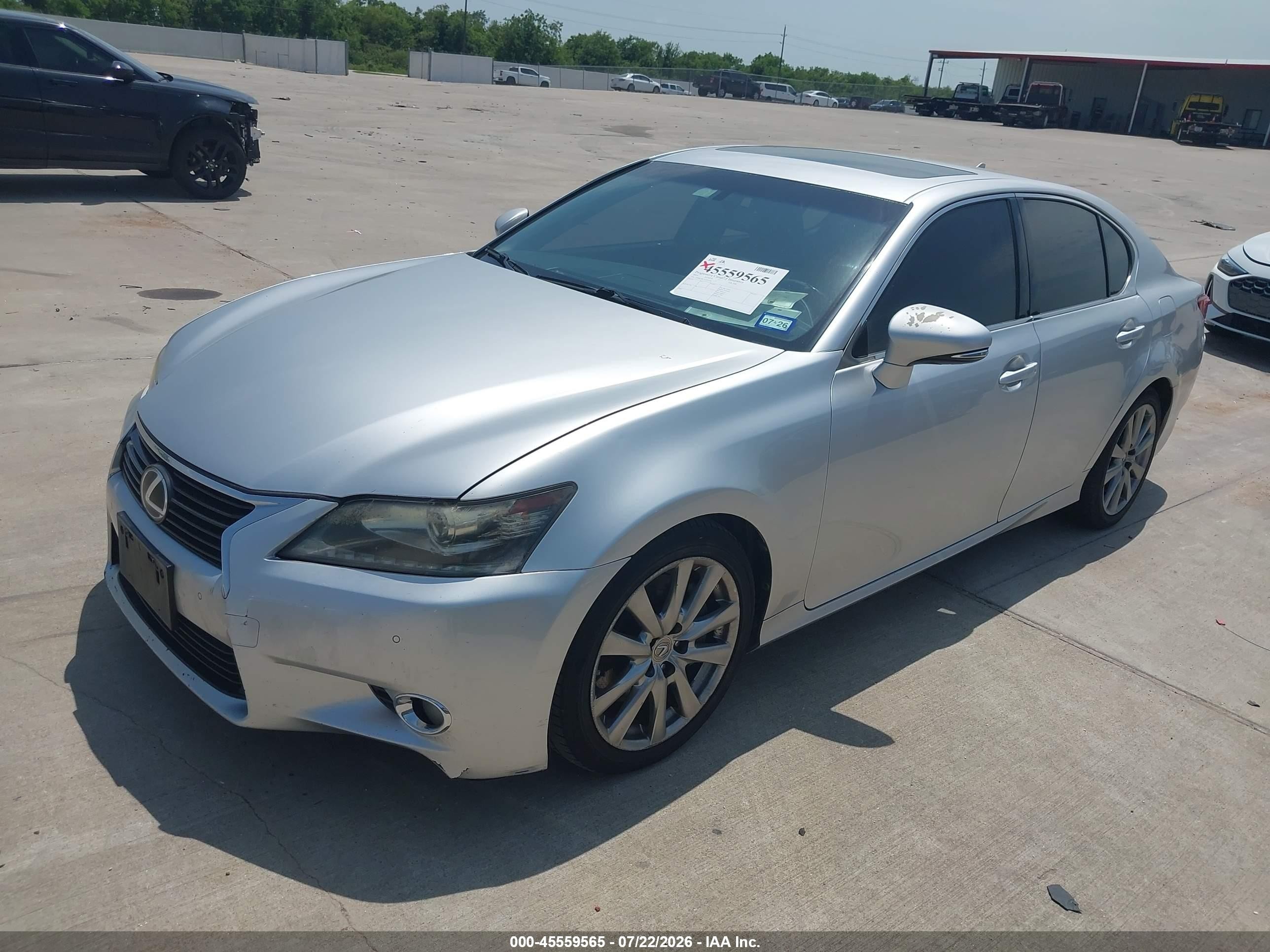 2014 Lexus Gs 350   Серебряный vin: JTHBE1BL5E5031504