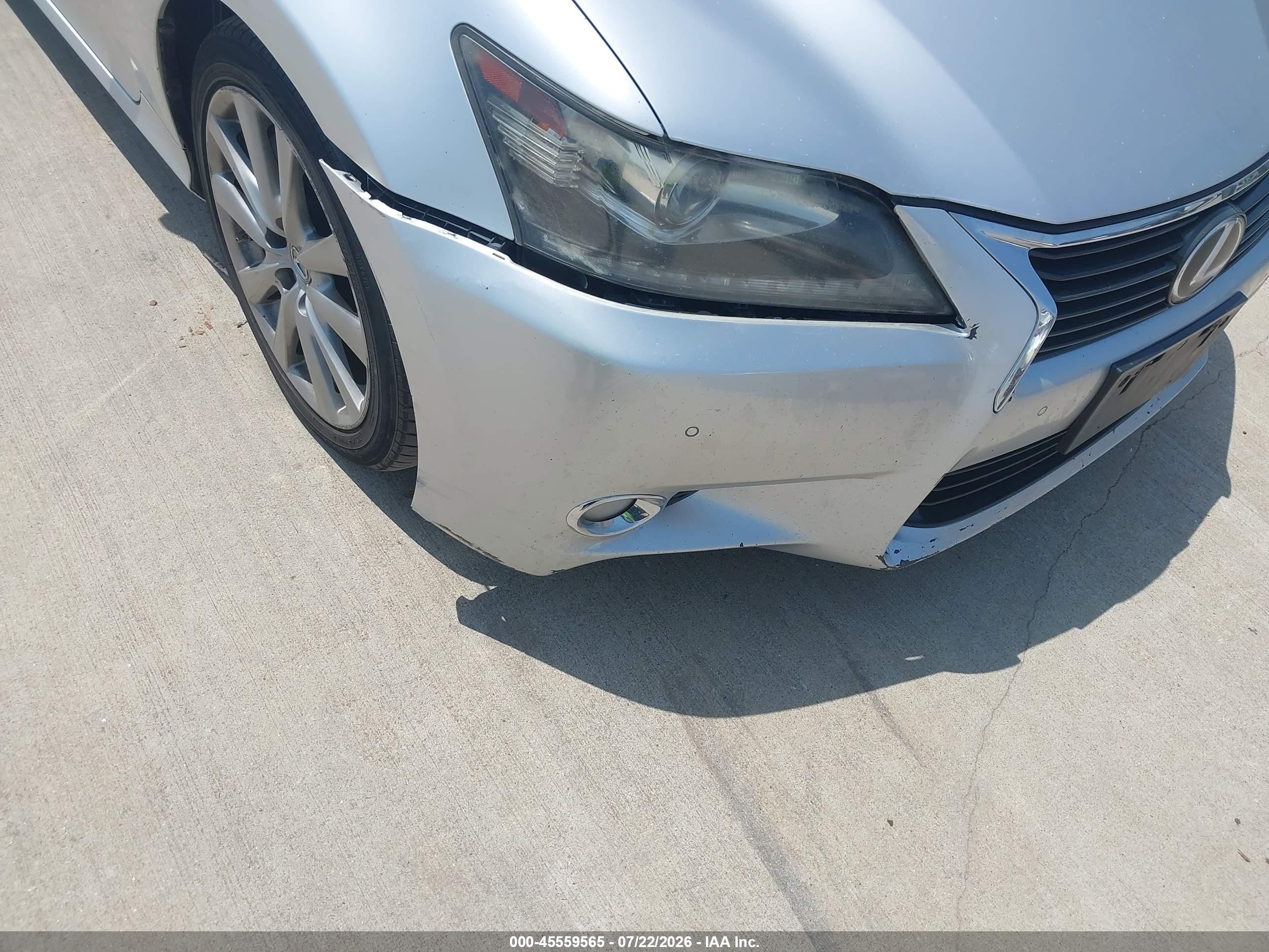 2014 Lexus Gs 350   Серебряный vin: JTHBE1BL5E5031504