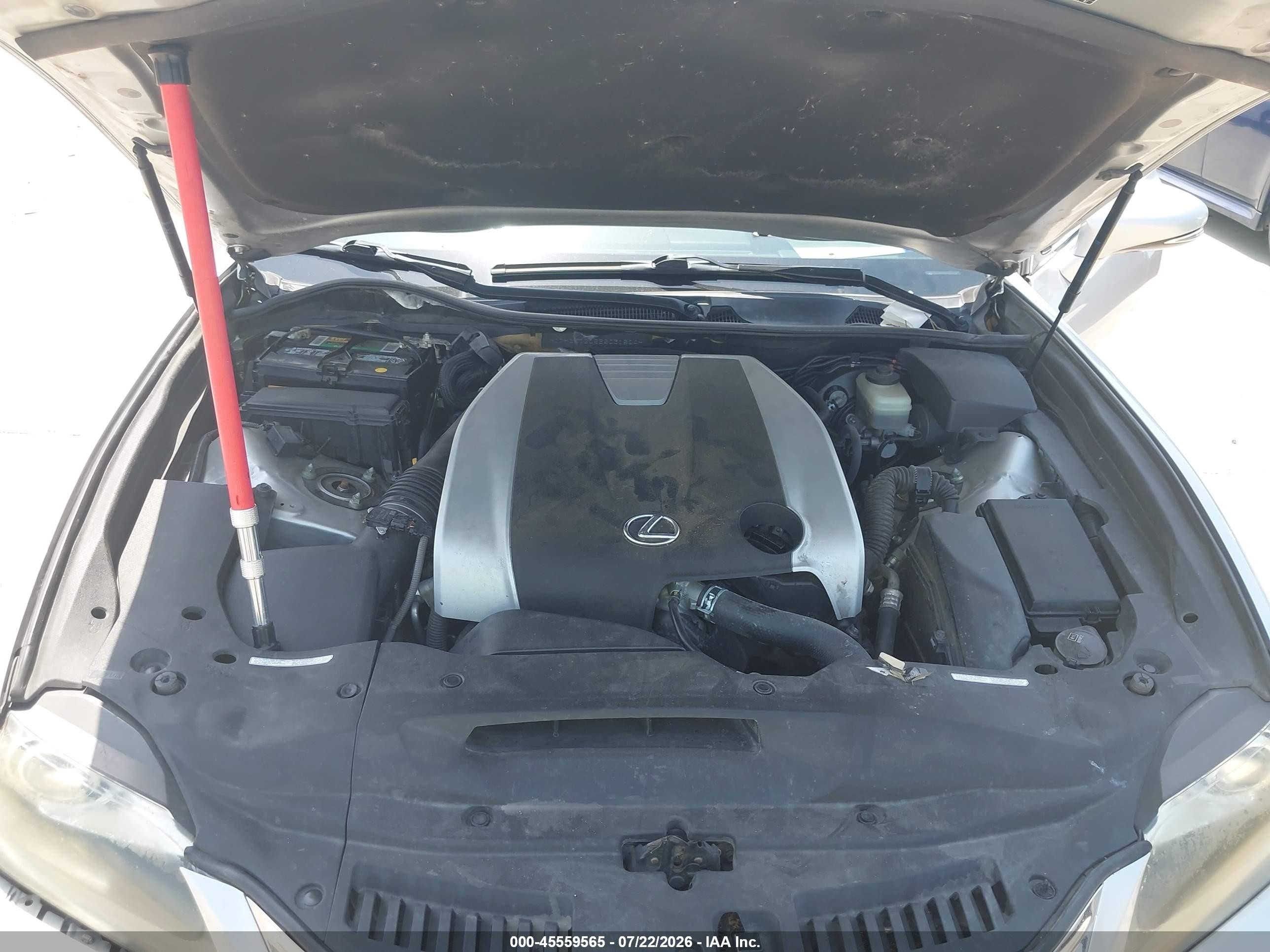2014 Lexus Gs 350   Серебряный vin: JTHBE1BL5E5031504