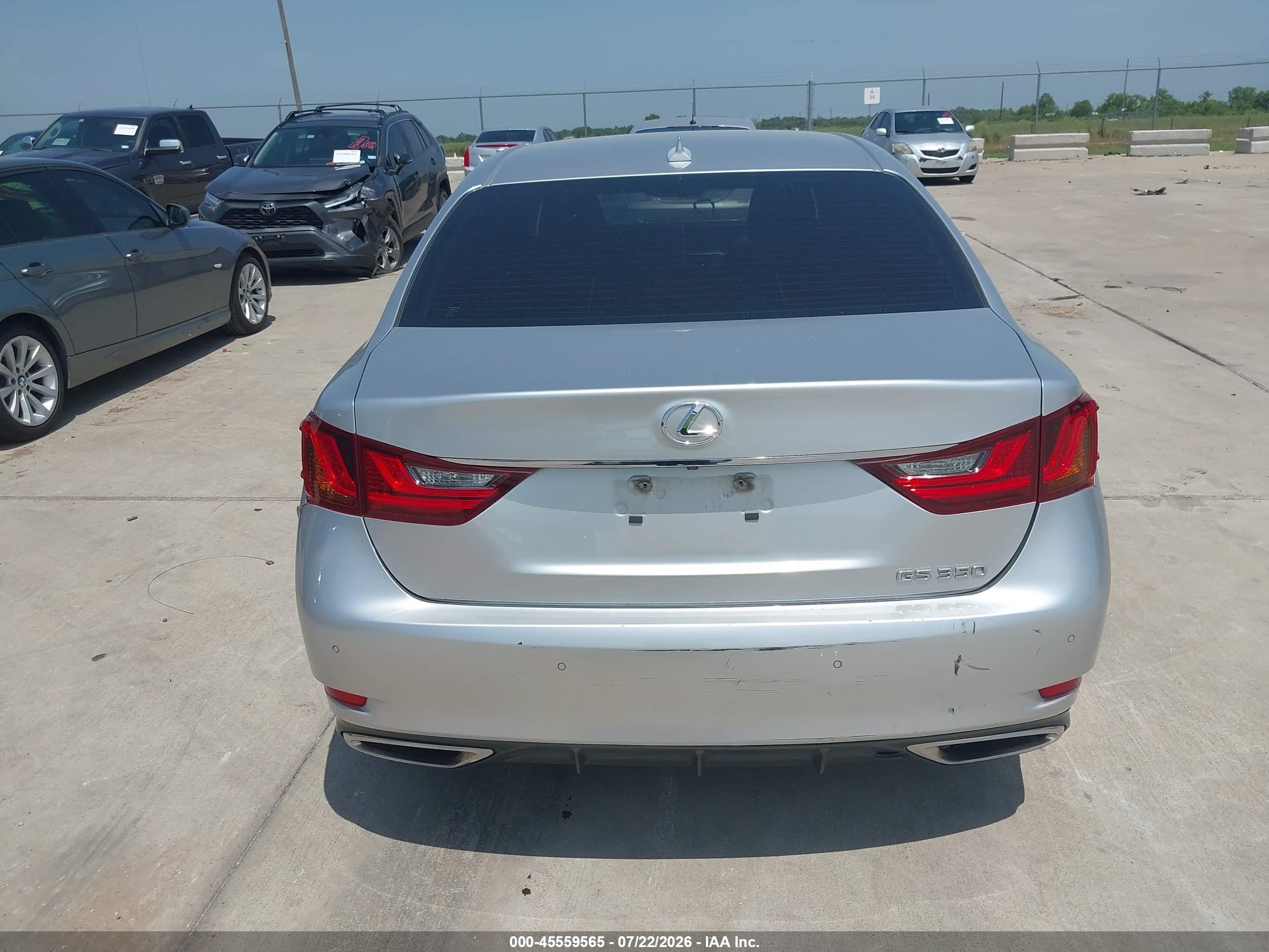 2014 Lexus Gs 350   Серебряный vin: JTHBE1BL5E5031504