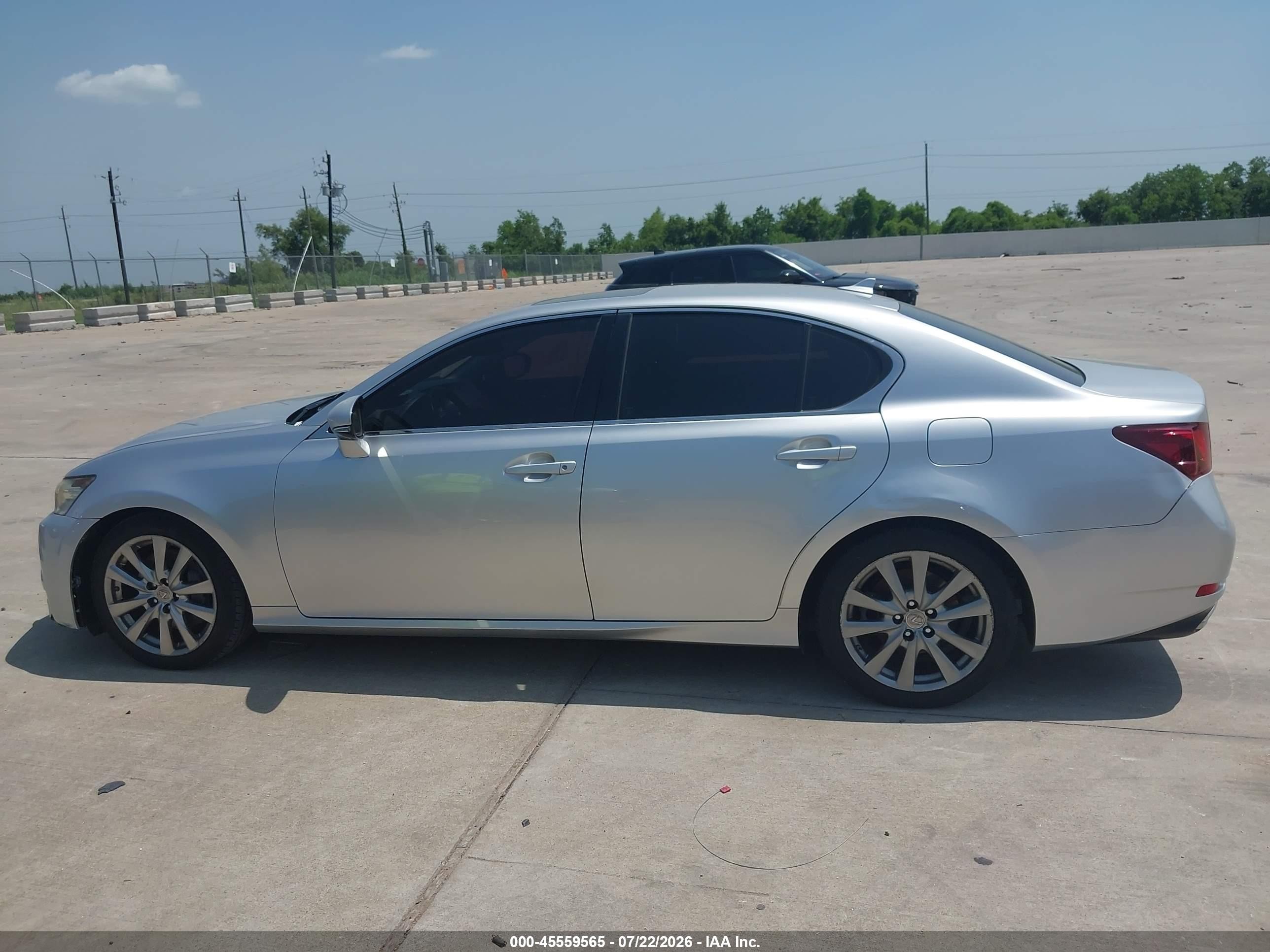 2014 Lexus Gs 350   Серебряный vin: JTHBE1BL5E5031504