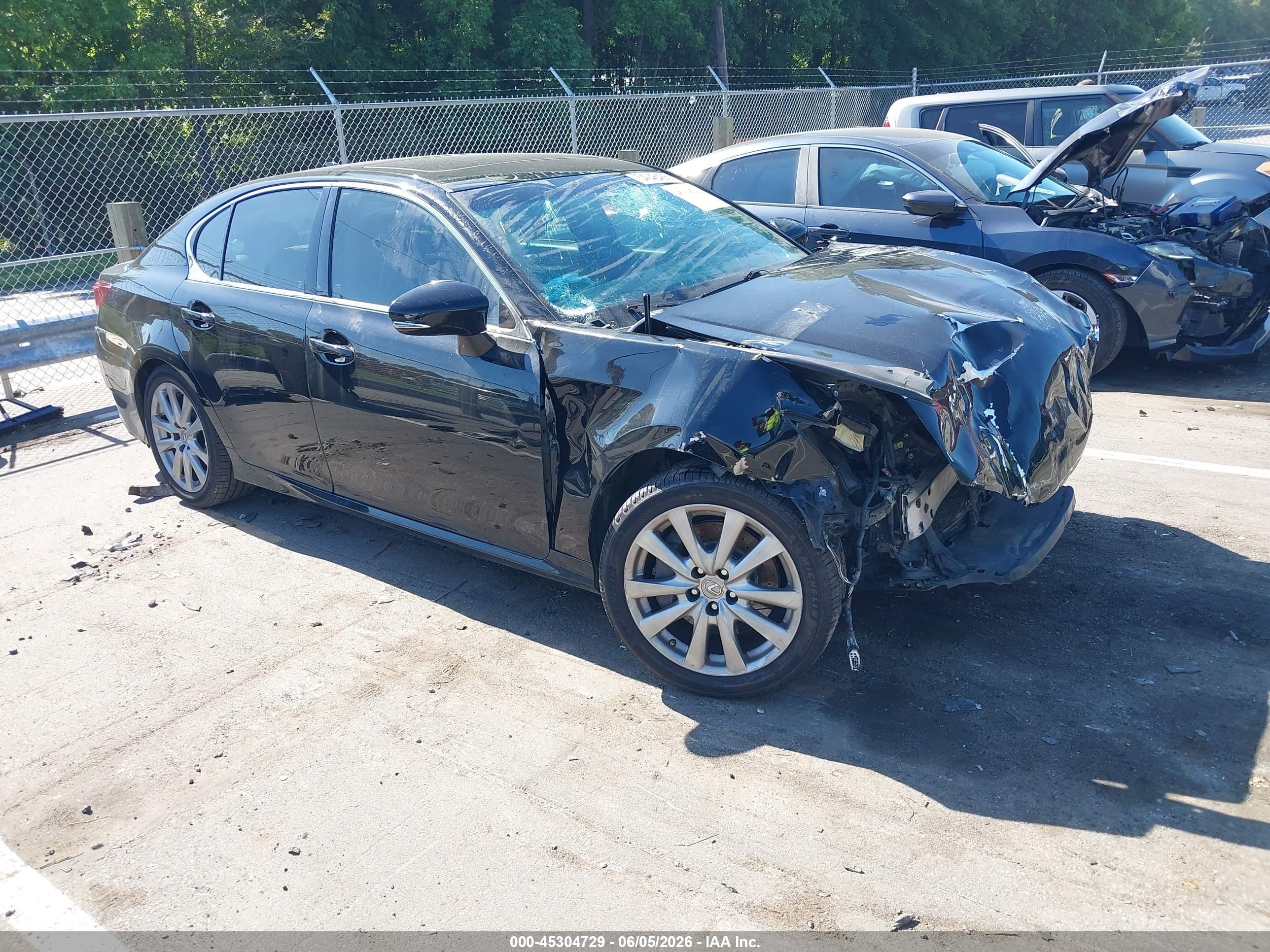 2015 Lexus Gs 350   Black vin: JTHBE1BL5FA001878