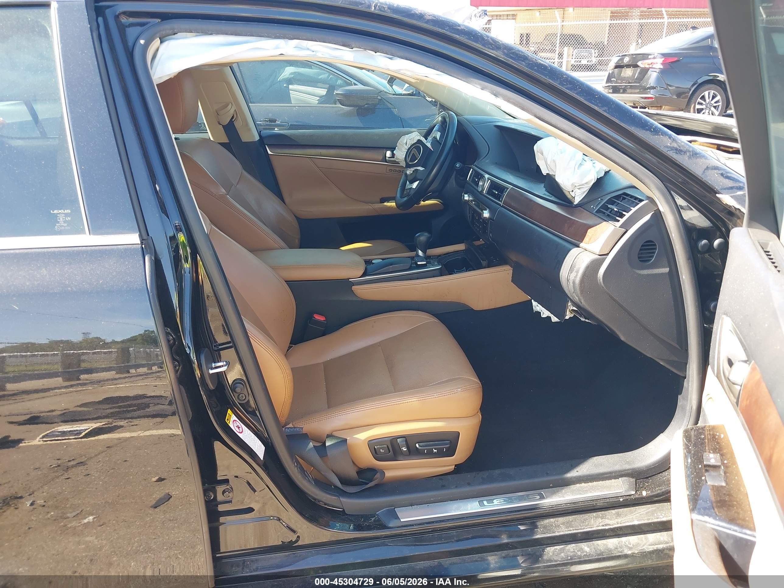 2015 Lexus Gs 350   Black vin: JTHBE1BL5FA001878