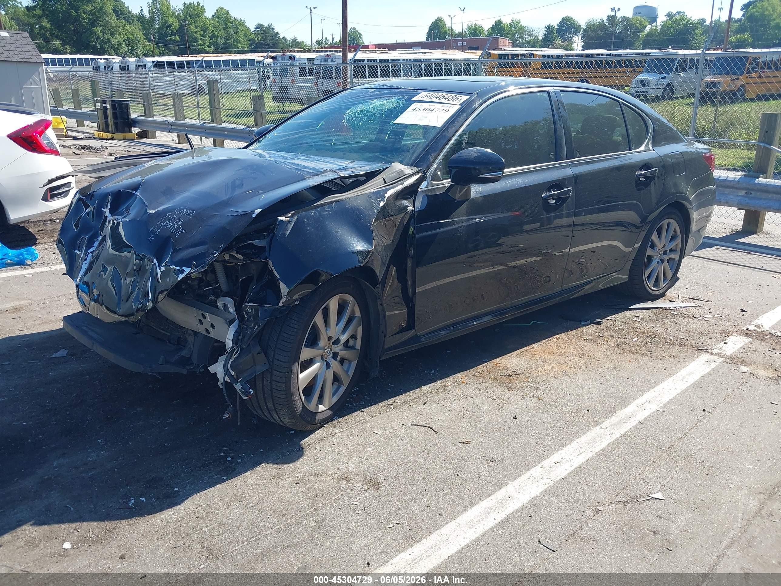 2015 Lexus Gs 350   Black vin: JTHBE1BL5FA001878