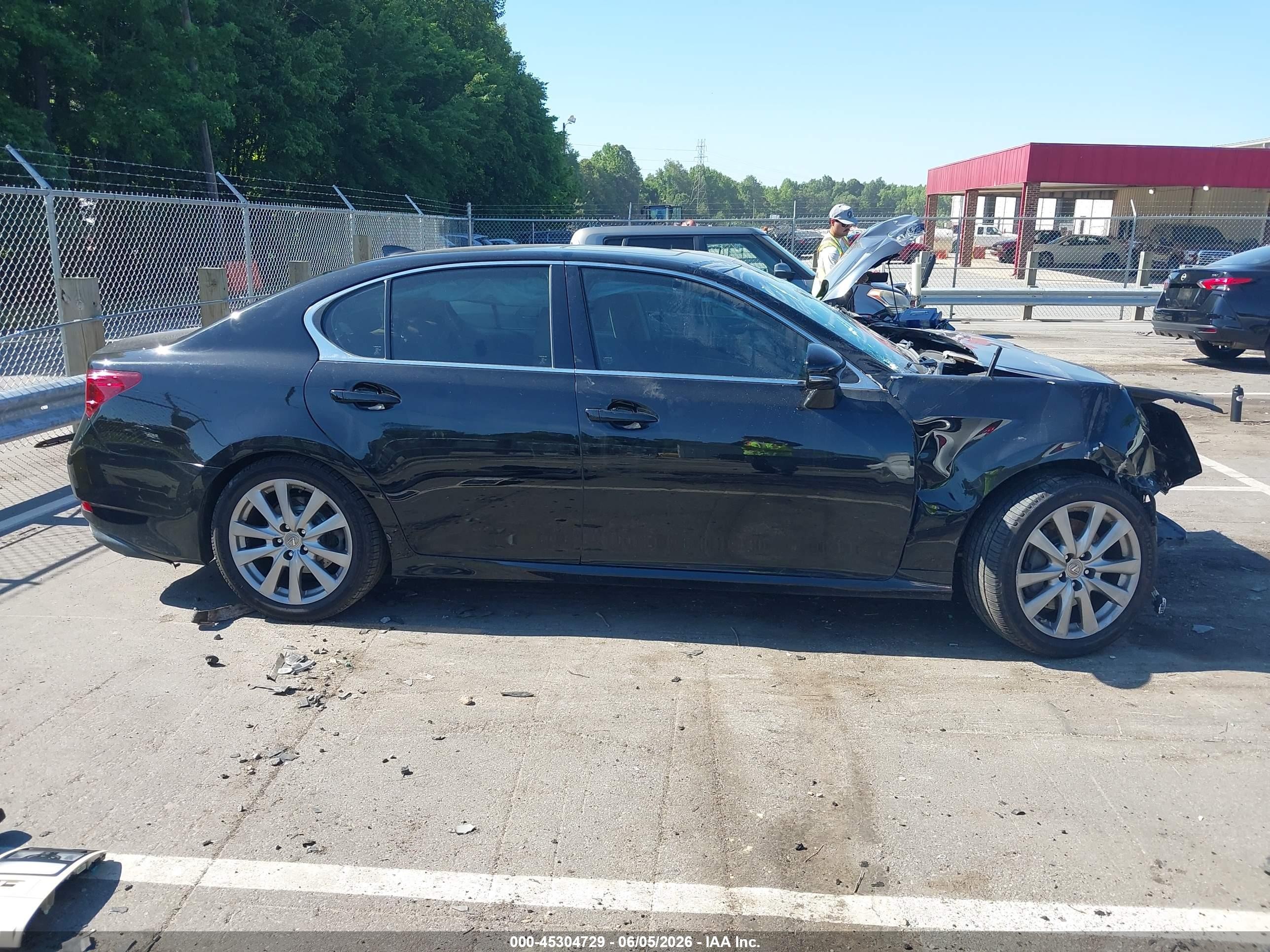 2015 Lexus Gs 350   Black vin: JTHBE1BL5FA001878
