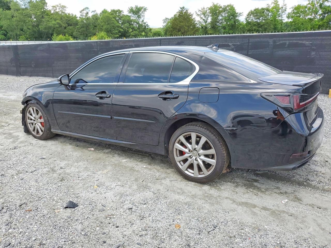 2015 Lexus Gs 350 Black vin: JTHBE1BL5FA002450
