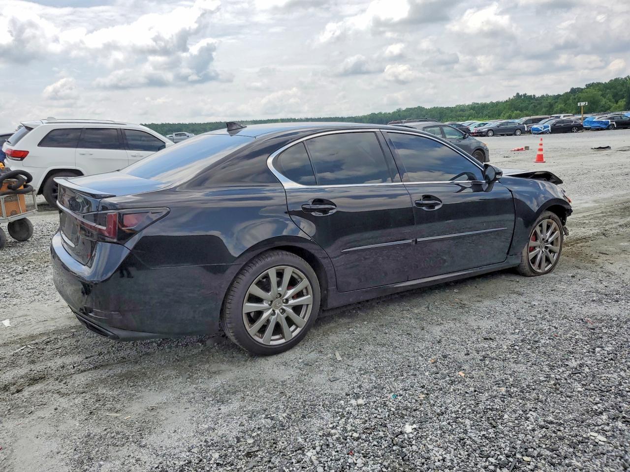 2015 Lexus Gs 350 Black vin: JTHBE1BL5FA002450