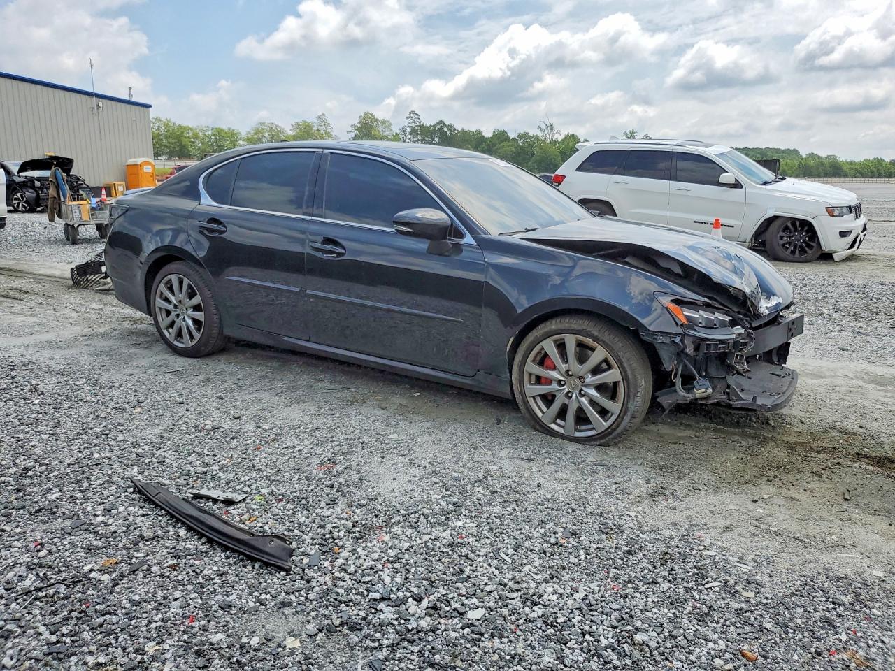 2015 Lexus Gs 350 Black vin: JTHBE1BL5FA002450