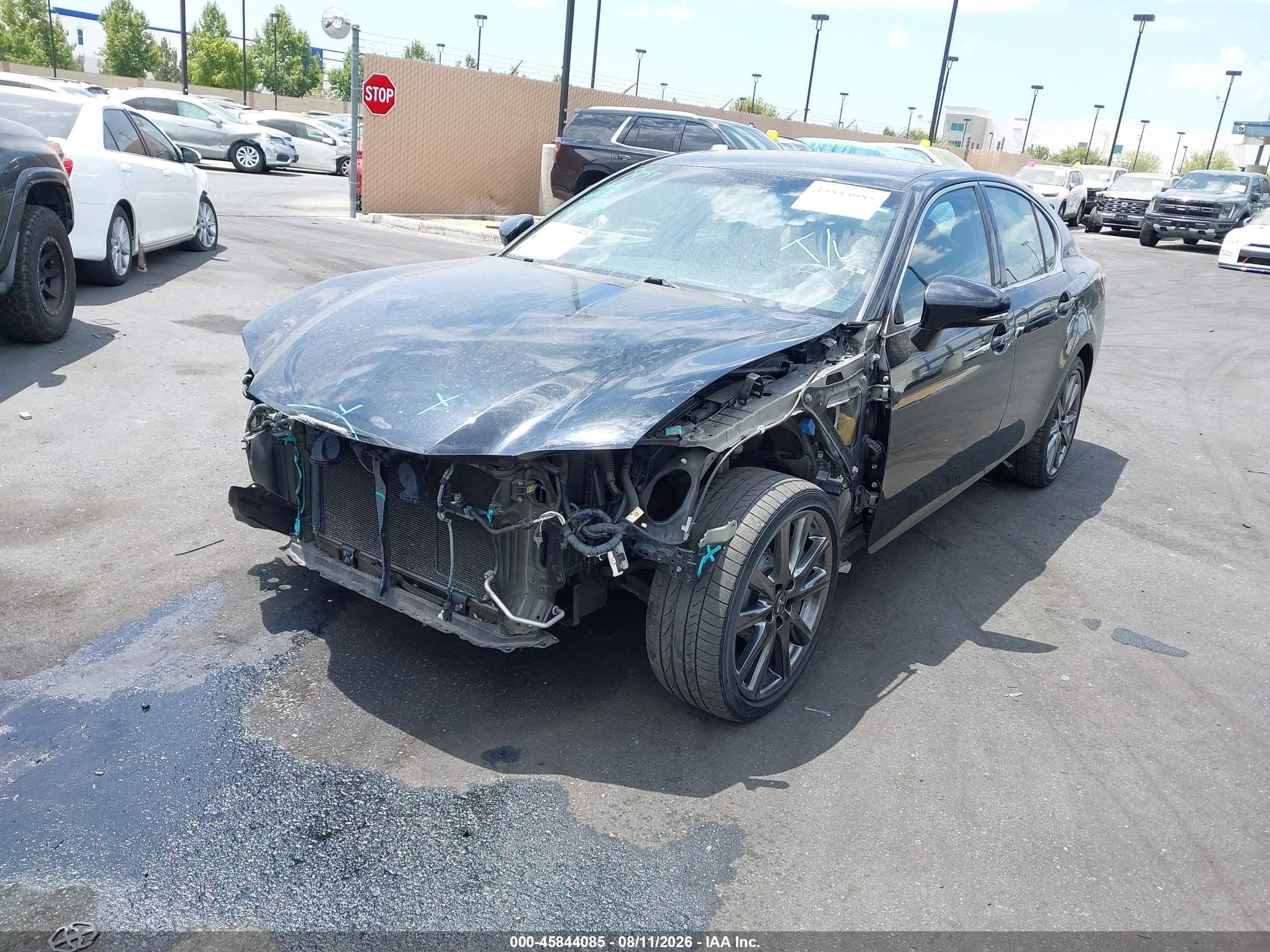 2015 Lexus Gs 350   Black vin: JTHBE1BL5FA002576