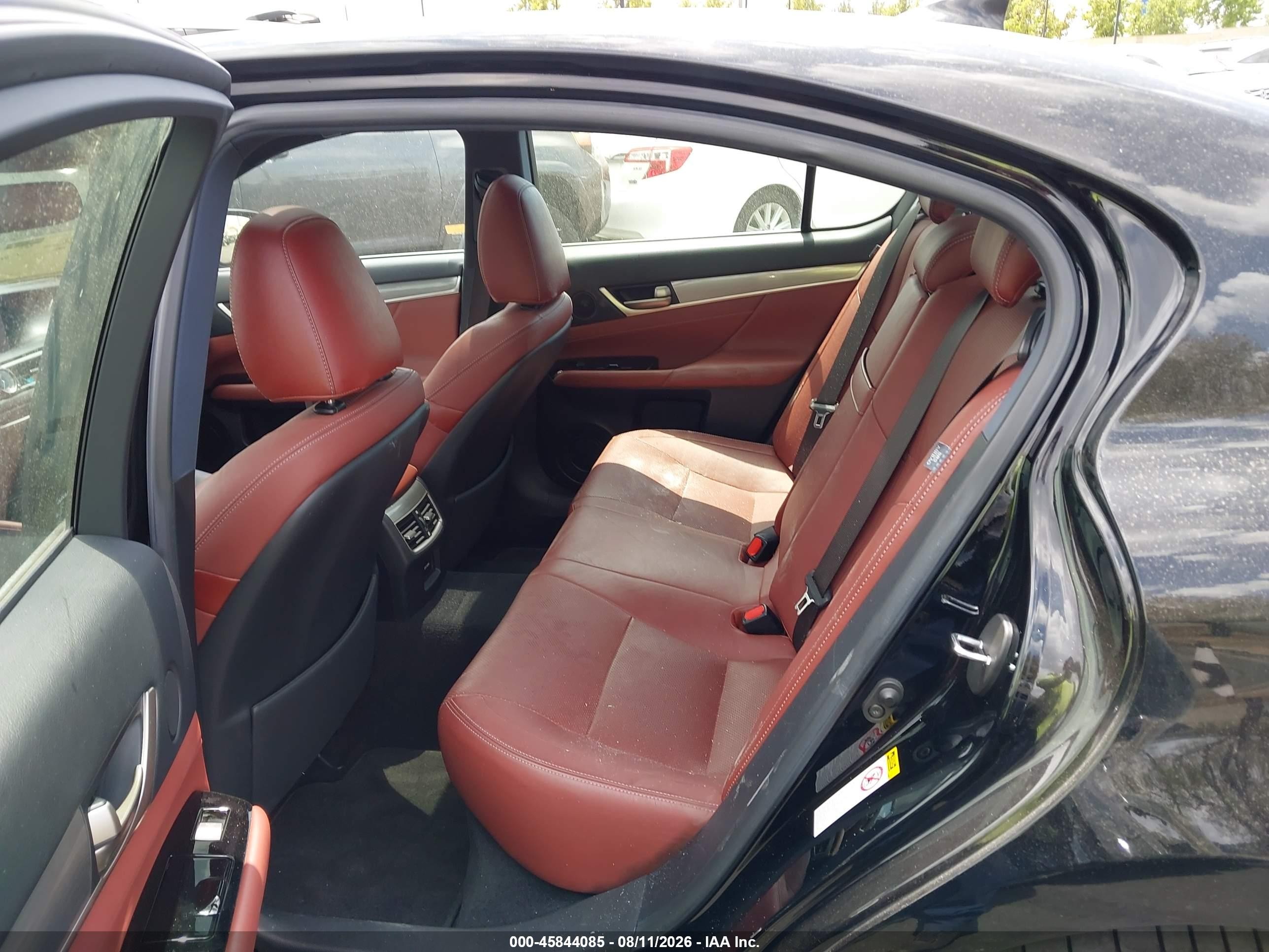 2015 Lexus Gs 350   Black vin: JTHBE1BL5FA002576