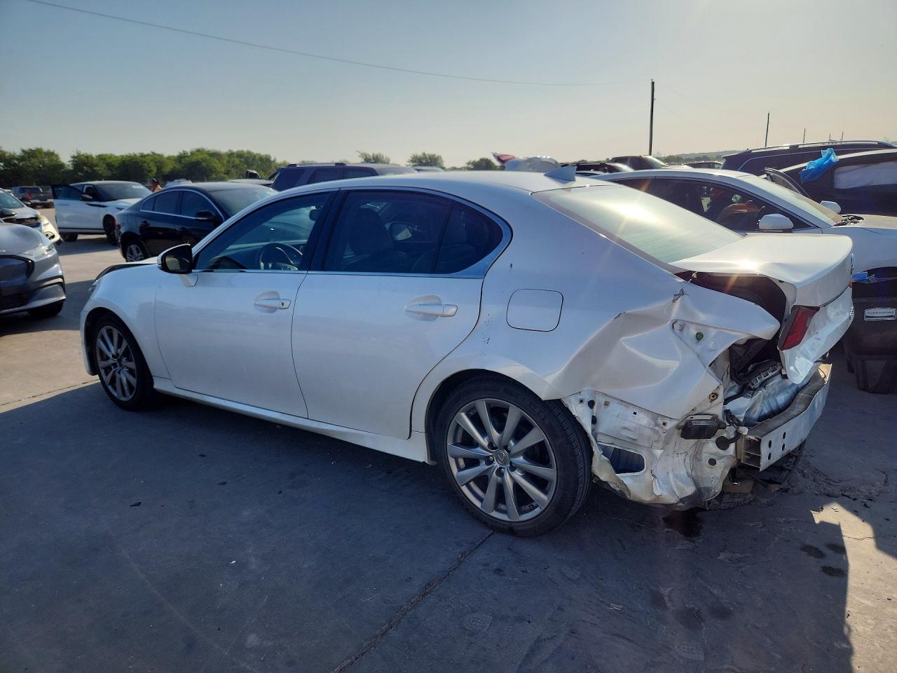 2015 Lexus Gs 350 White vin: JTHBE1BL5FA007471