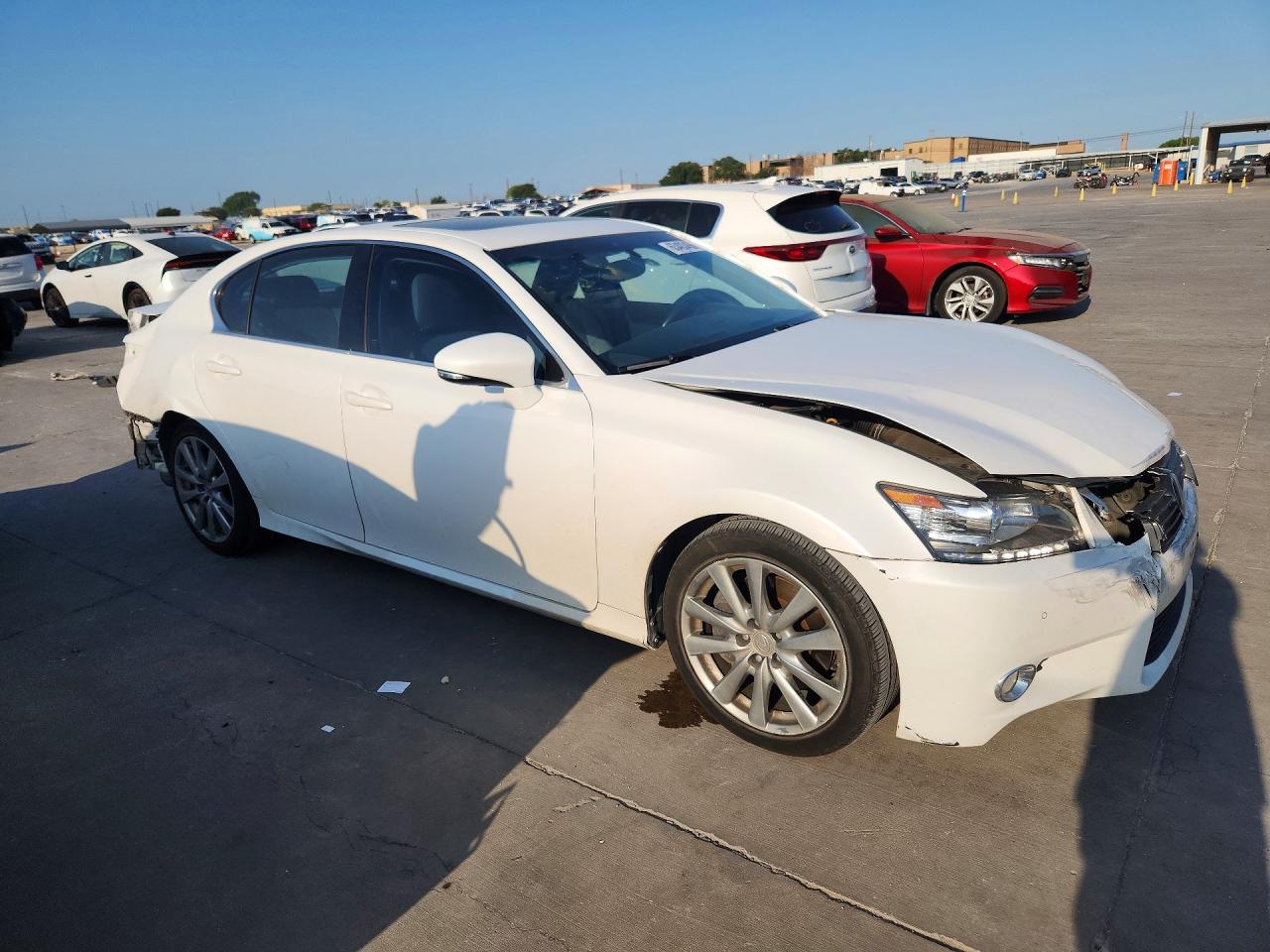 2015 Lexus Gs 350 White vin: JTHBE1BL5FA007471