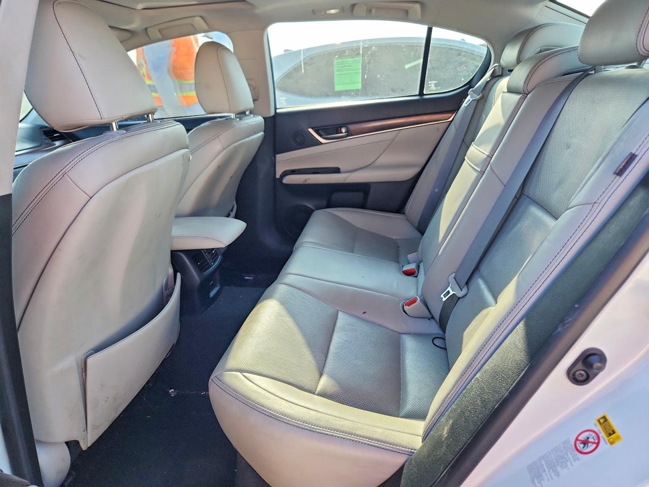 2015 Lexus Gs 350 White vin: JTHBE1BL5FA007471
