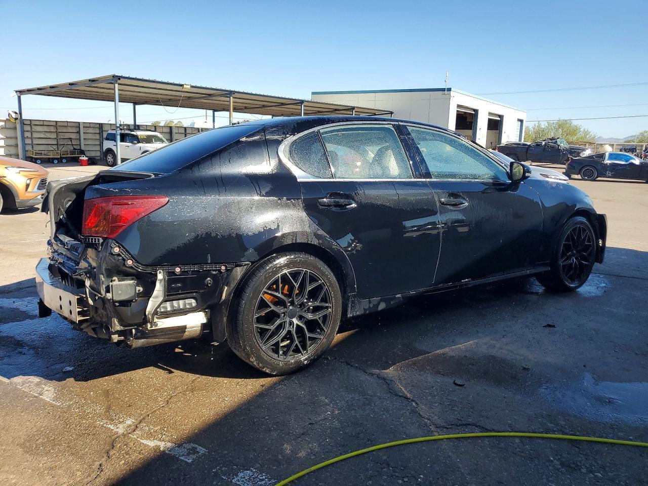 2015 Lexus Gs 350 Black vin: JTHBE1BL5FA007745