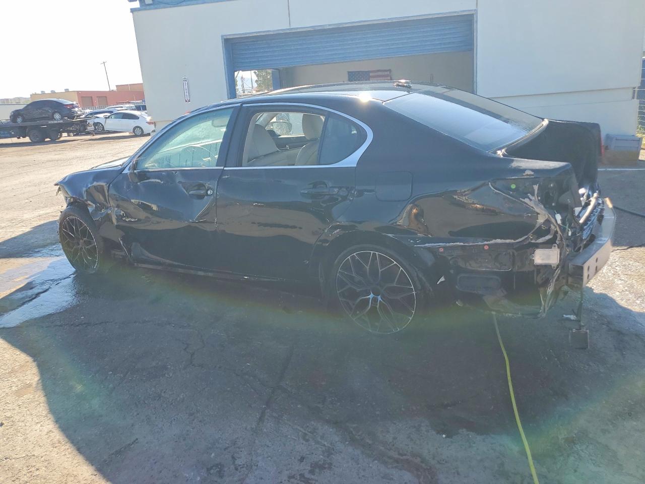 2015 Lexus Gs 350 Black vin: JTHBE1BL5FA007745