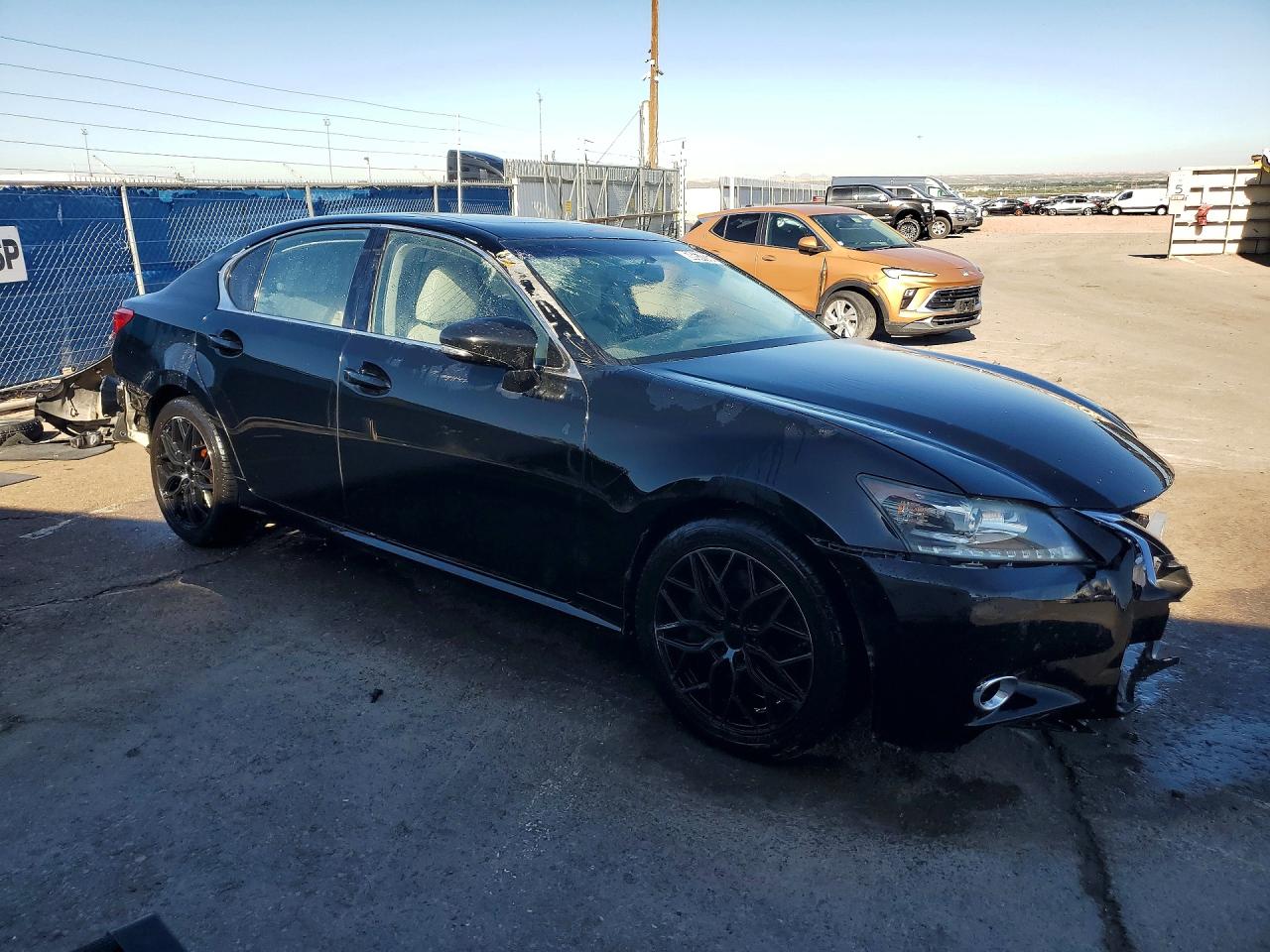 2015 Lexus Gs 350 Black vin: JTHBE1BL5FA007745