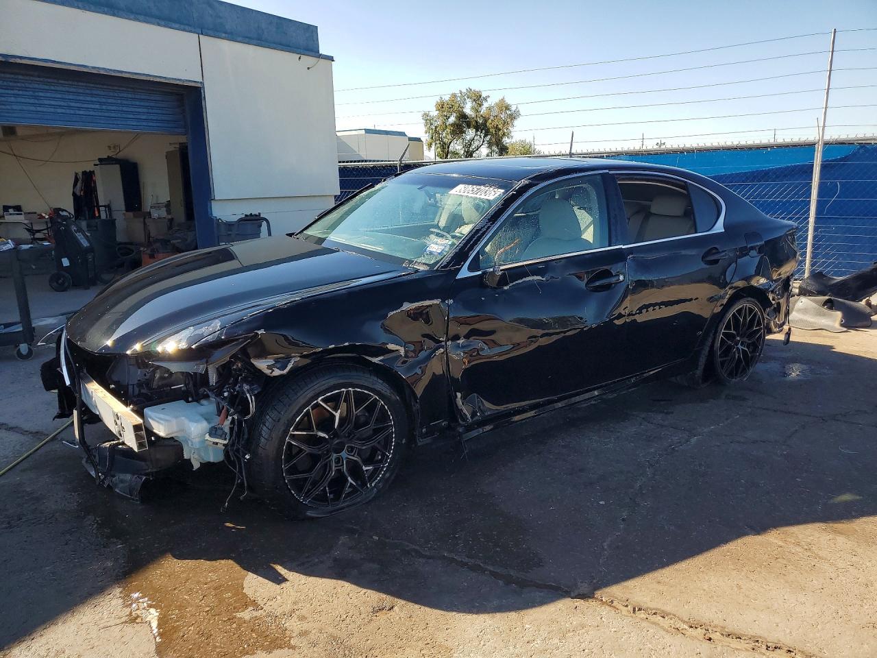 2015 Lexus Gs 350 Black vin: JTHBE1BL5FA007745