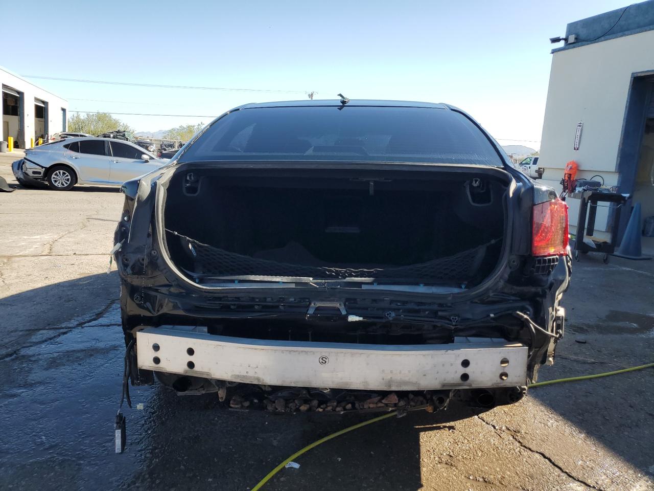 2015 Lexus Gs 350 Black vin: JTHBE1BL5FA007745 Damage: Deck Lid, Missing, Replacement Required