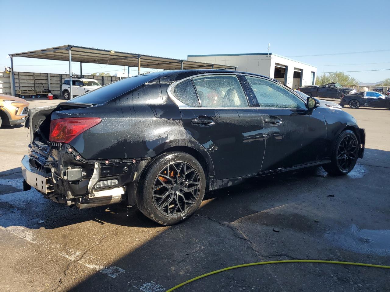 2015 Lexus Gs 350 Black vin: JTHBE1BL5FA007745 Damage: Right Front Door, Chipped, 3