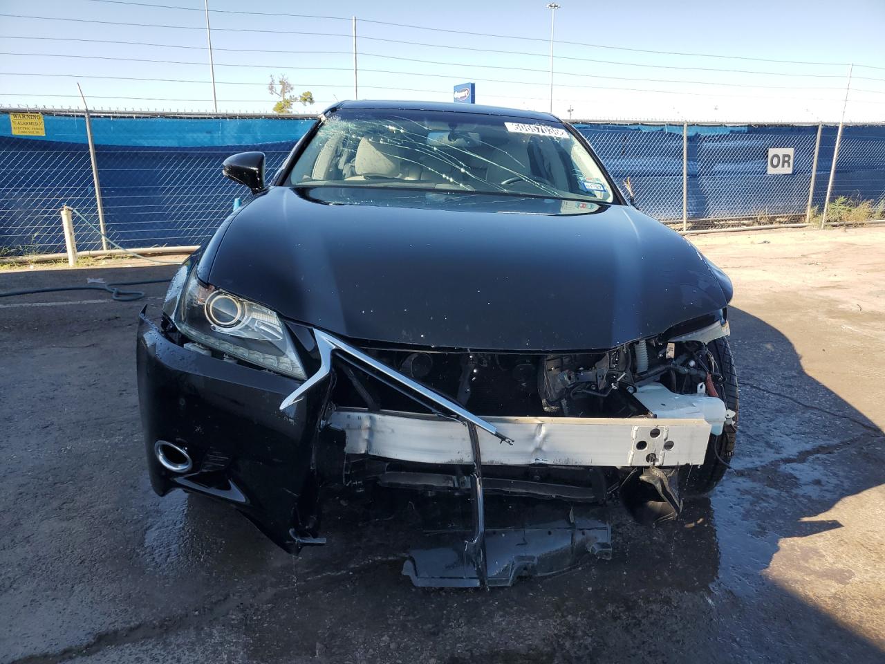 2015 Lexus Gs 350 Black vin: JTHBE1BL5FA007745 Damage: Front Bumper Reinforcement, Broken, Replacement Required