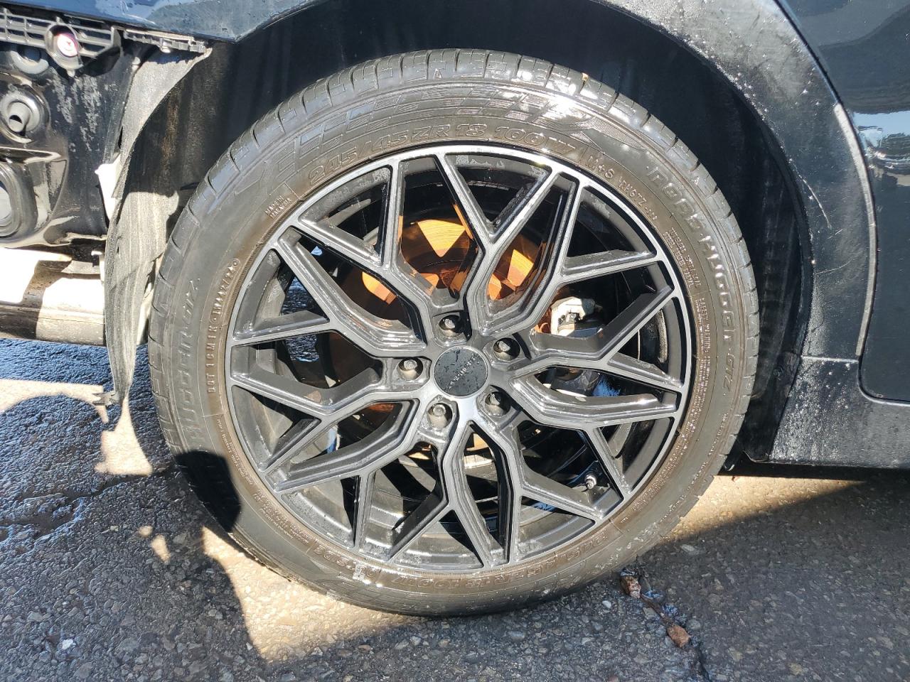 2015 Lexus Gs 350 Black vin: JTHBE1BL5FA007745 Damage: Right Rear Wheel, Aftermarket, Acceptable