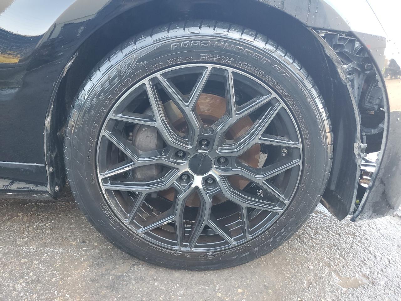 2015 Lexus Gs 350 Black vin: JTHBE1BL5FA007745 Damage: Right Front Wheel, Aftermarket, Acceptable