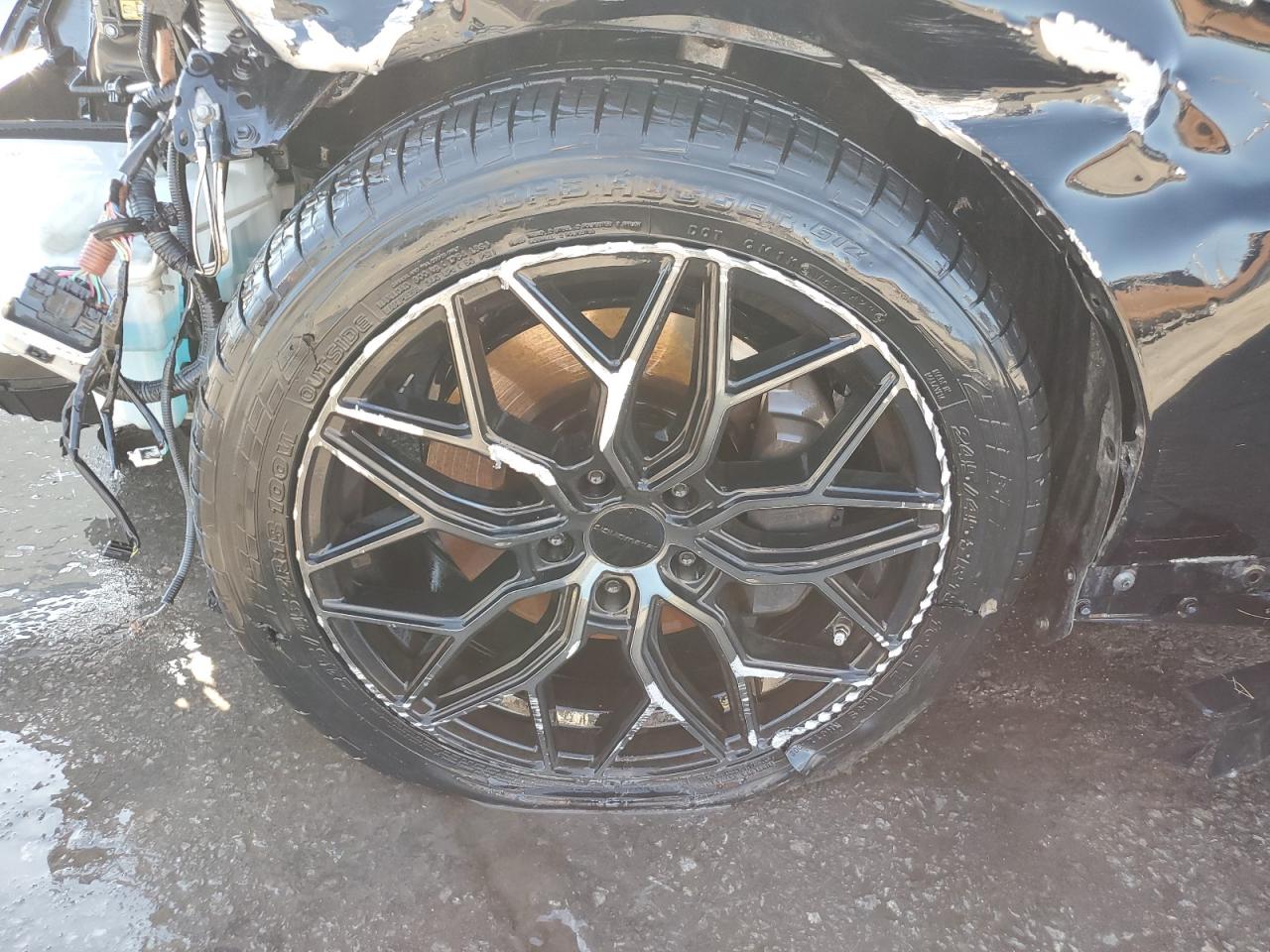 2015 Lexus Gs 350 Black vin: JTHBE1BL5FA007745 Damage: Left Front Wheel, Aftermarket, Acceptable