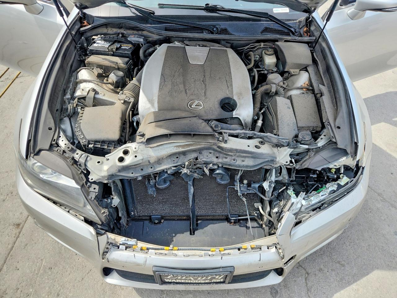 2015 Lexus Gs 350 Silver vin: JTHBE1BL5FA010810