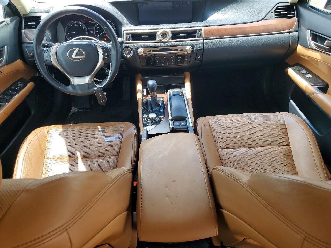 2015 Lexus Gs 350 White vin: JTHBE1BL5FA015151