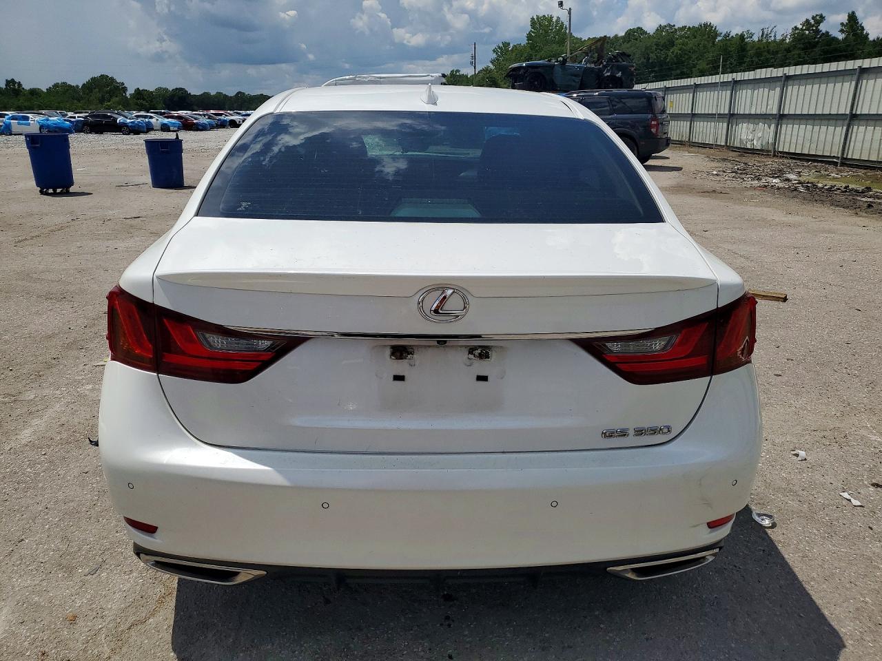 2015 Lexus Gs 350 White vin: JTHBE1BL5FA015151