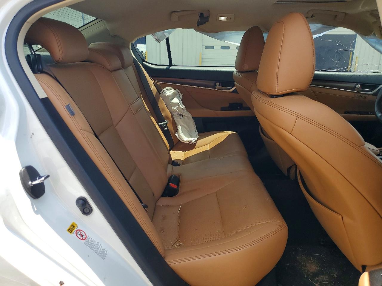 2015 Lexus Gs 350 White vin: JTHBE1BL5FA015151