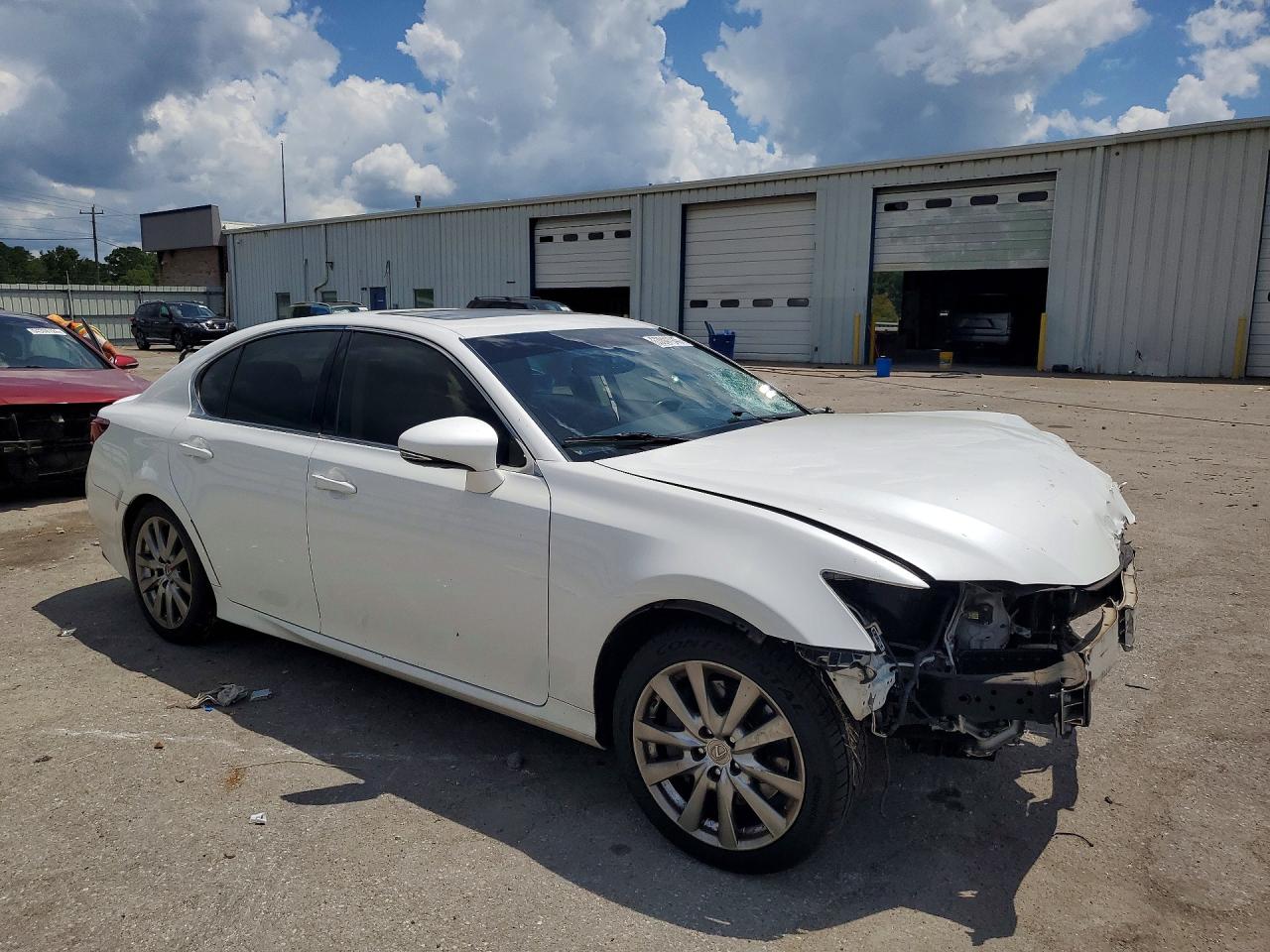 2015 Lexus Gs 350 White vin: JTHBE1BL5FA015151
