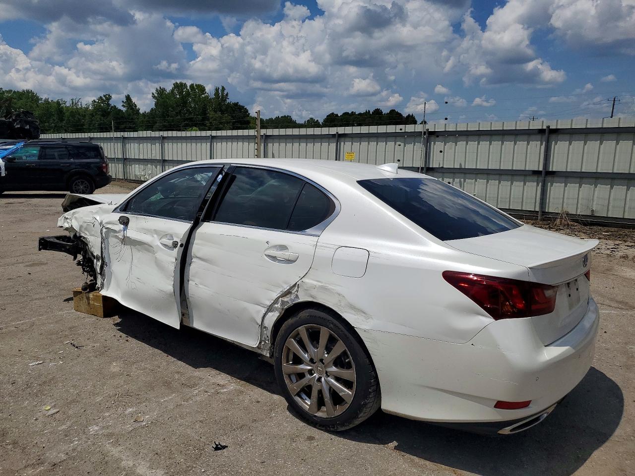 2015 Lexus Gs 350 White vin: JTHBE1BL5FA015151