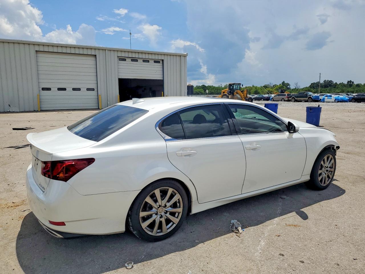 2015 Lexus Gs 350 White vin: JTHBE1BL5FA015151