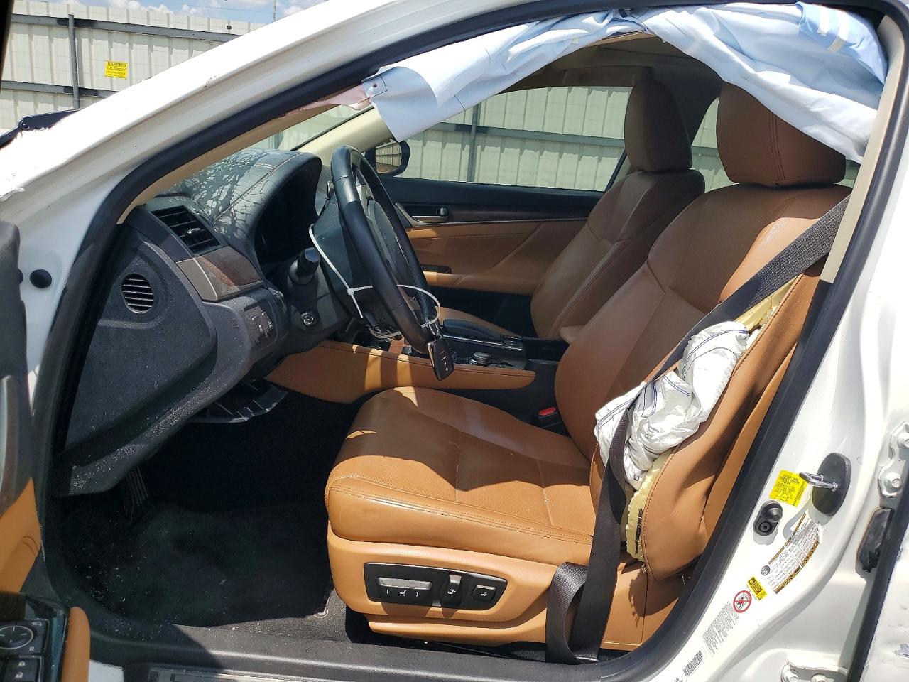 2015 Lexus Gs 350 White vin: JTHBE1BL5FA015151