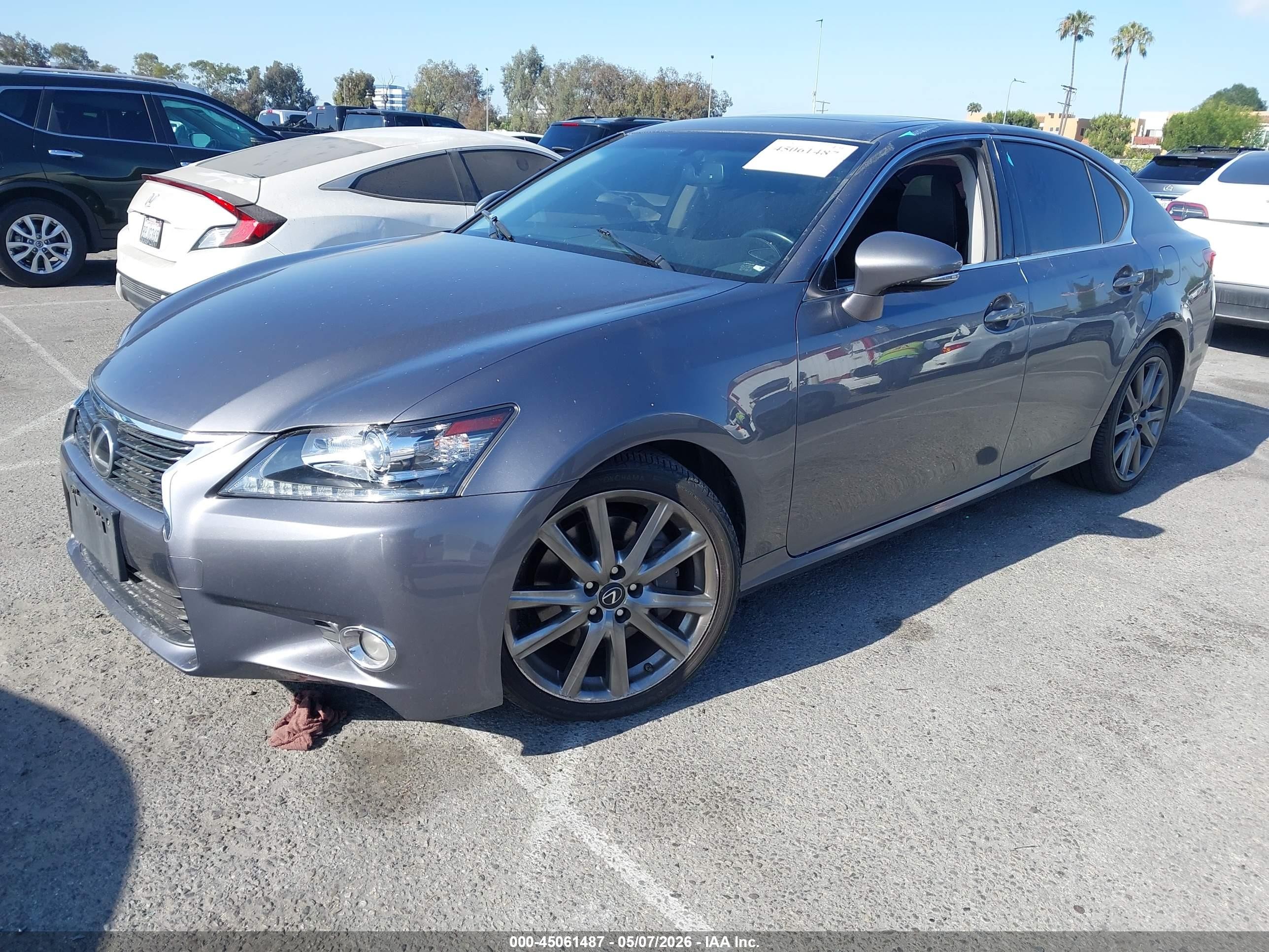 2013 Lexus Gs 350   Серый vin: JTHBE1BL6D5005749